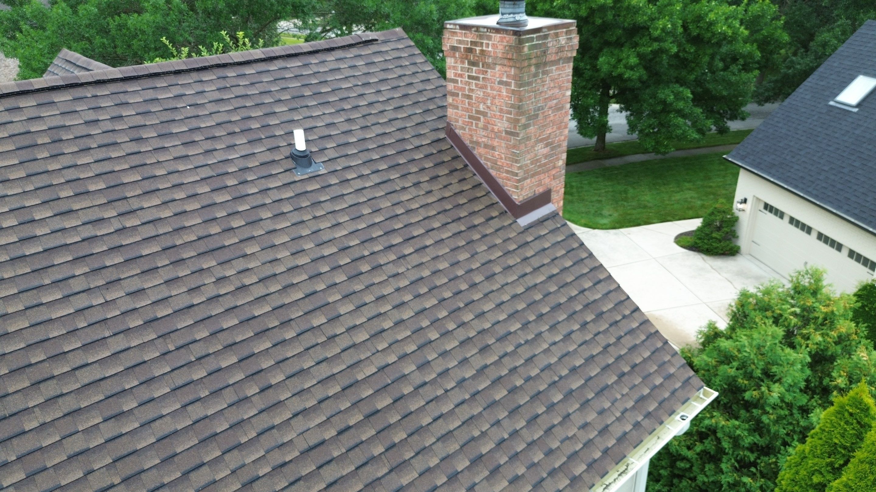 Project in Greenwood by Moss Roofing