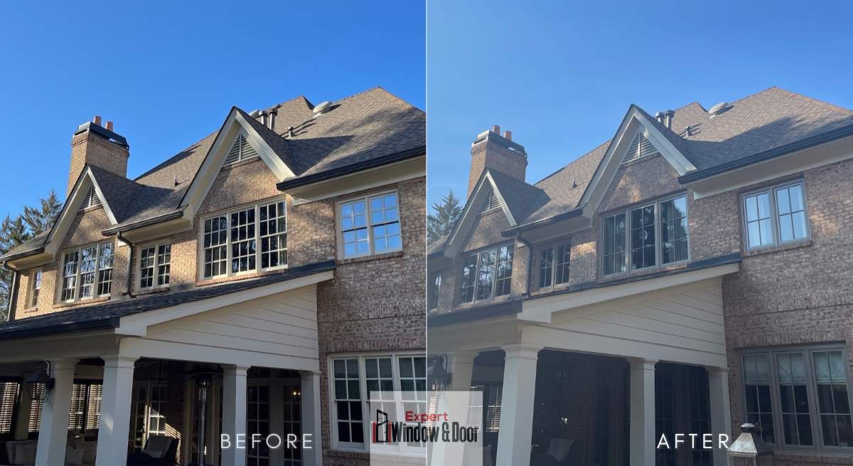 Sandy Springs Brick Exterior Window and Door Replacement