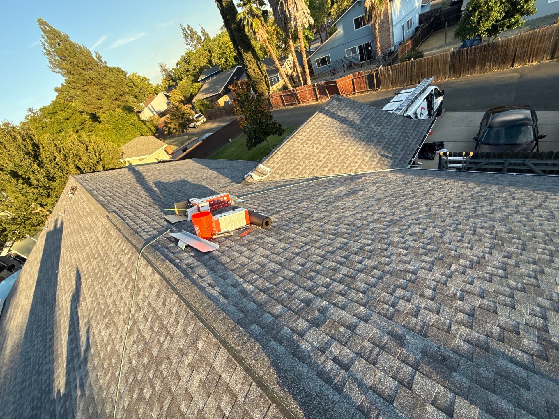 Residential Reroof using GAF HDZ RS by Nextop Roofing