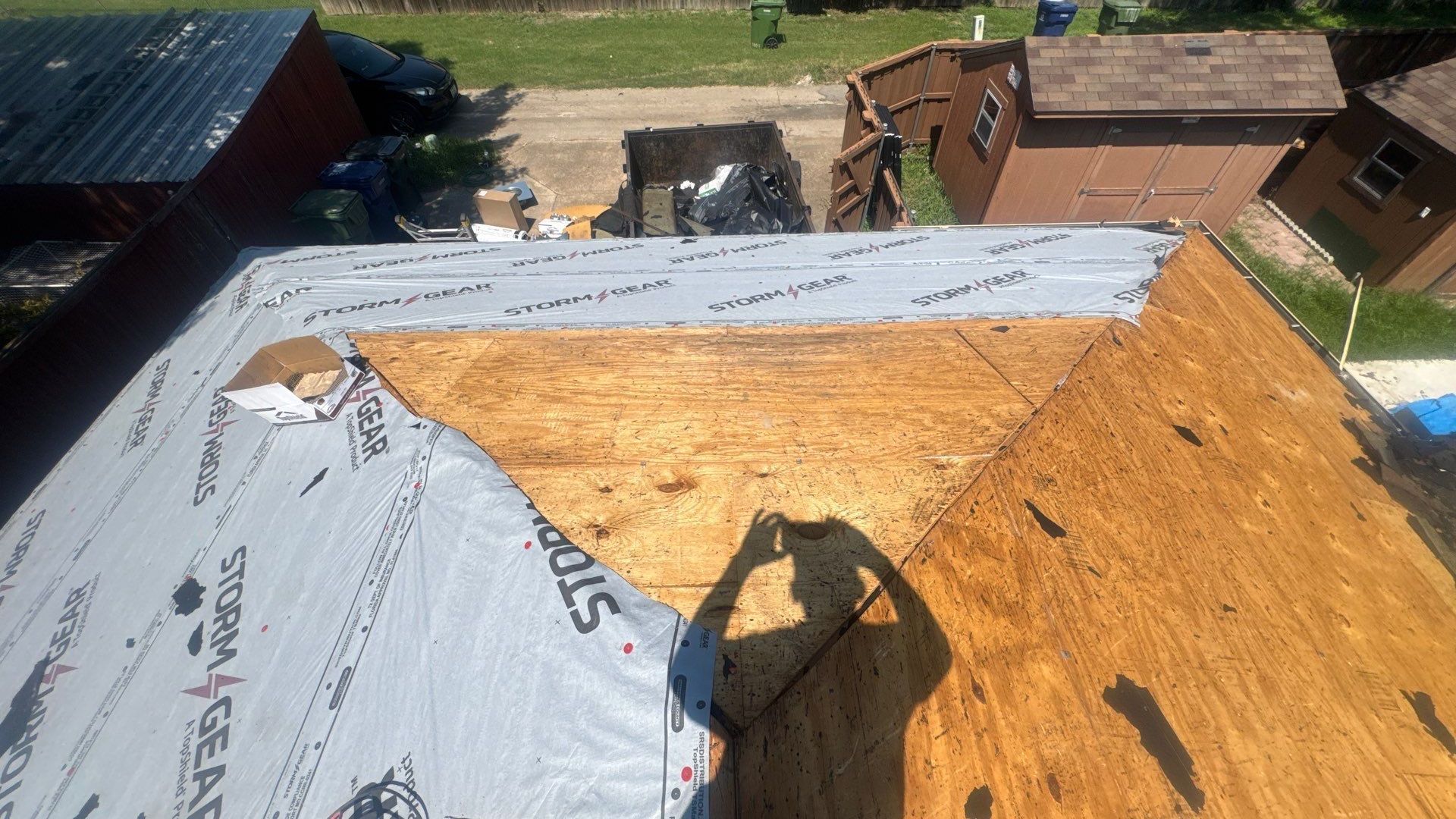 Project in Garland by Rhino Roofing and General Contracting, LLC