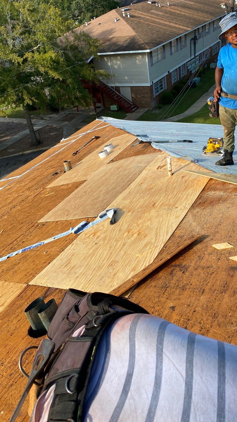 Residential Roofing Installation using Roof Replacement by American Roofing & Construction LLC