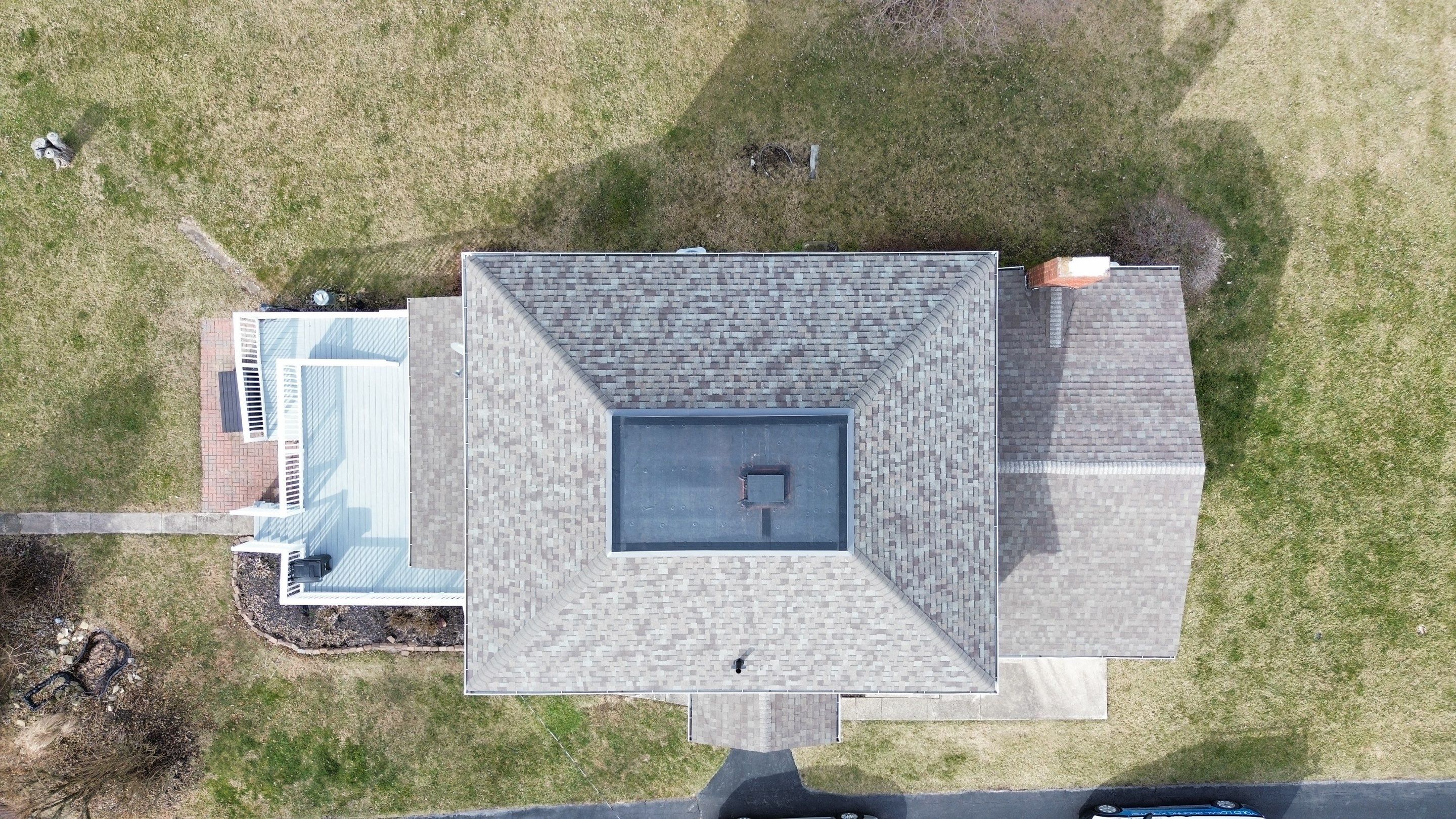 Residential Roofing Installation using Duration Series Shingles - Driftwood by RoofX 