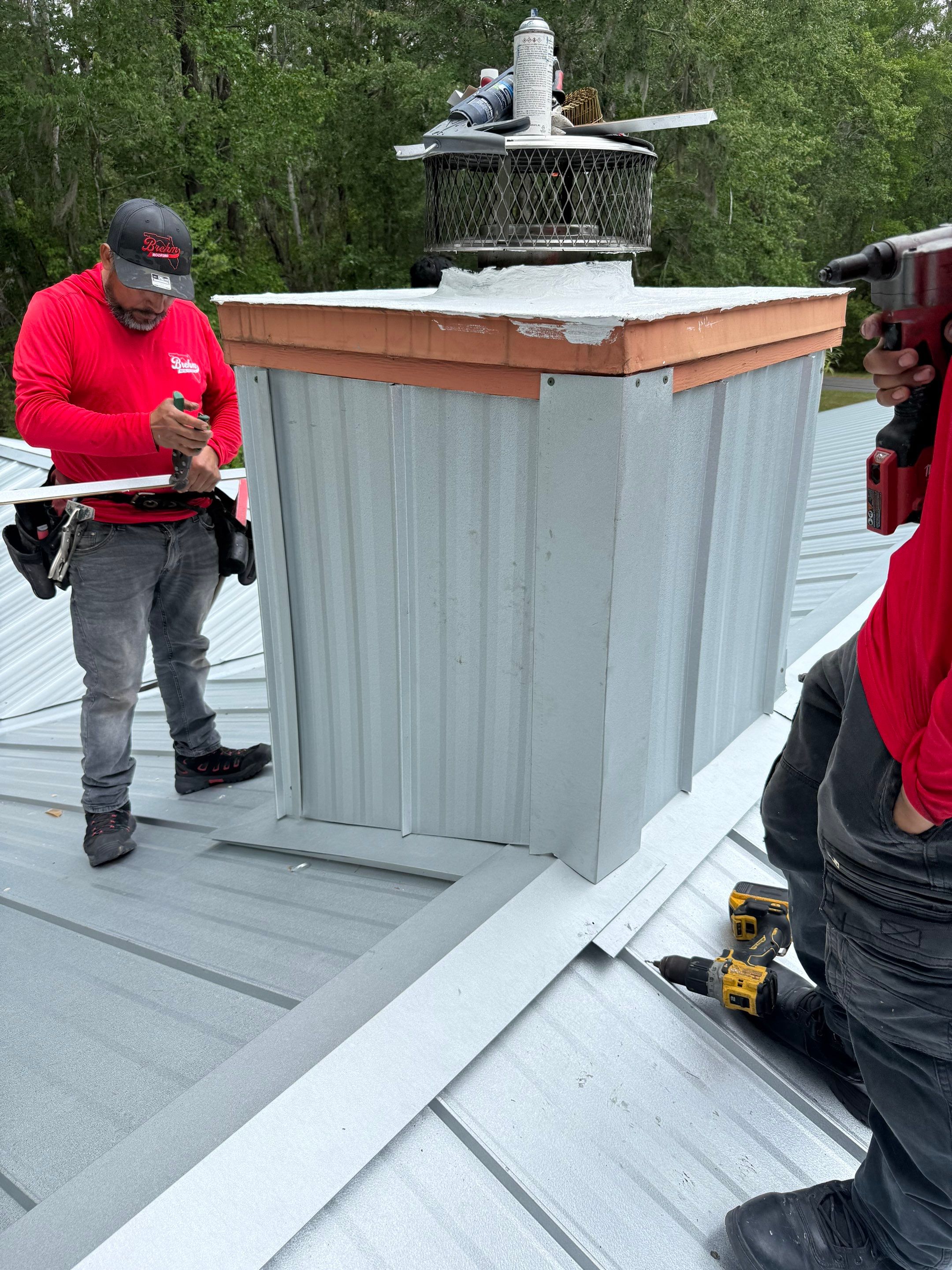 Metal Reroof in Gainesville, FL by Brehm Roofing