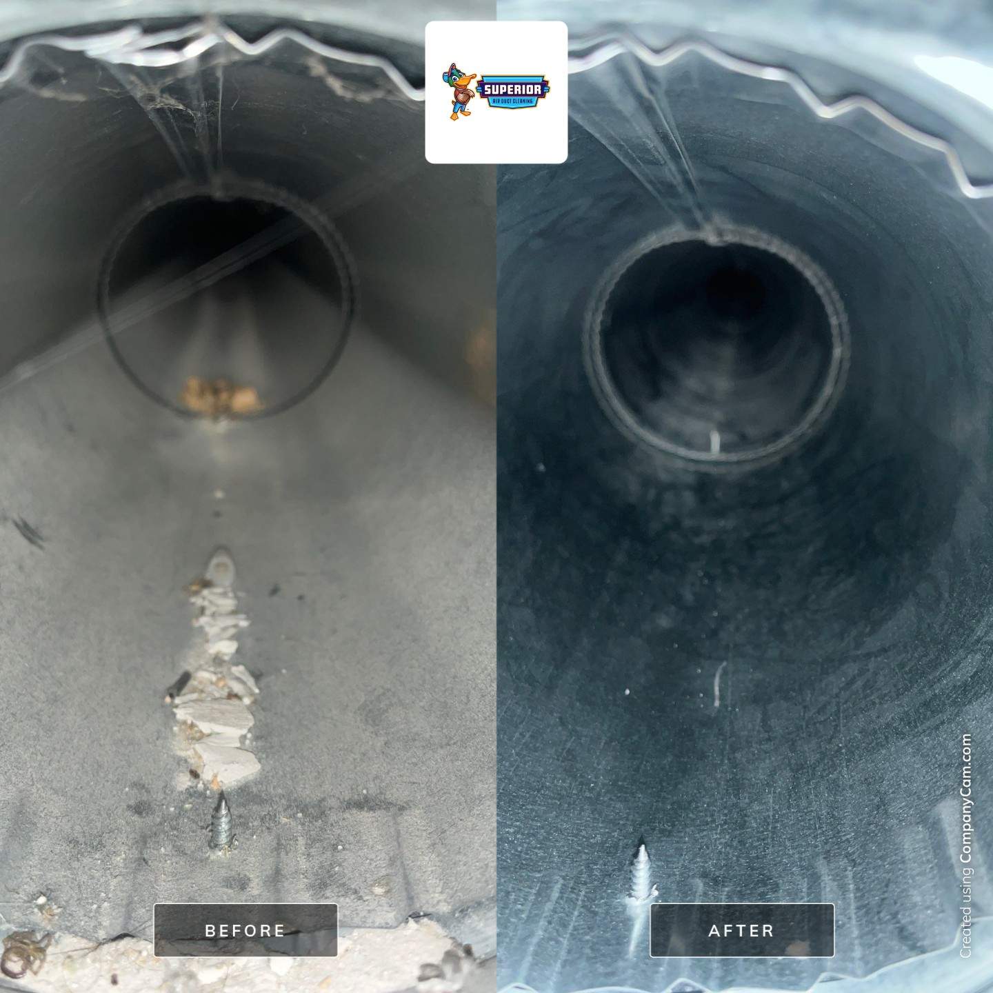 Air Duct Cleaning With a Vacuum Truck in Canfield, OH by Superior Air Duct Cleaning