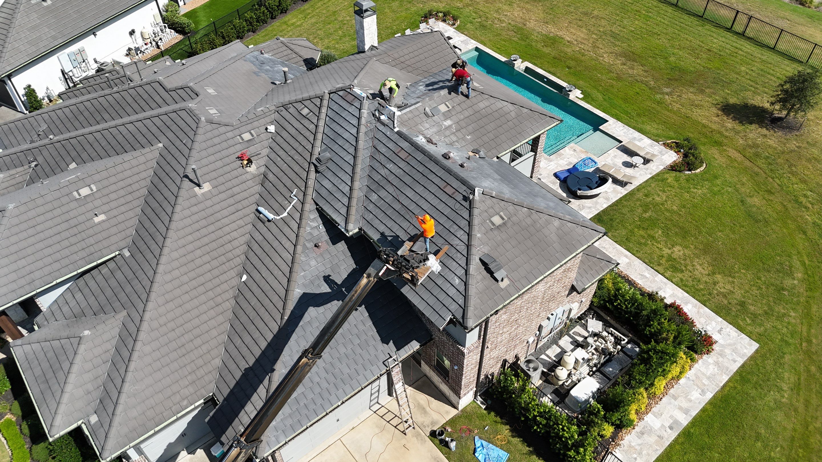 Saxony Tile Repair in Bridgeland! by Core Four Roofing