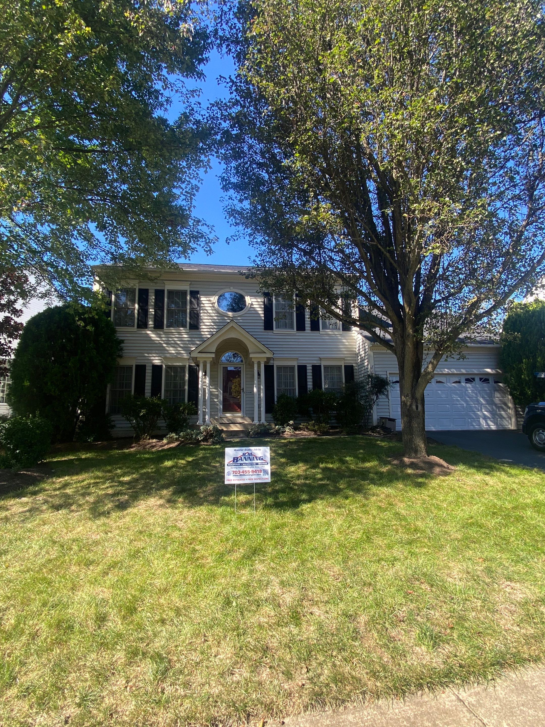 Centreville: Residential Roof Replacement with CertainTeed Landmark Pro Designer Shingles in Max Def Charcoal Black by RM Banning, Inc.