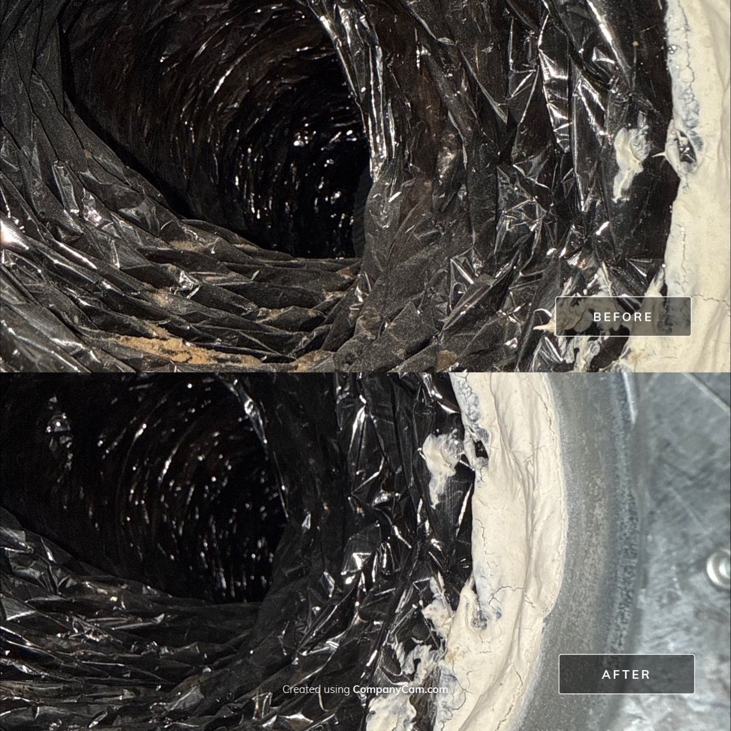 Project in Columbus by Duct Cleaning Solutions 