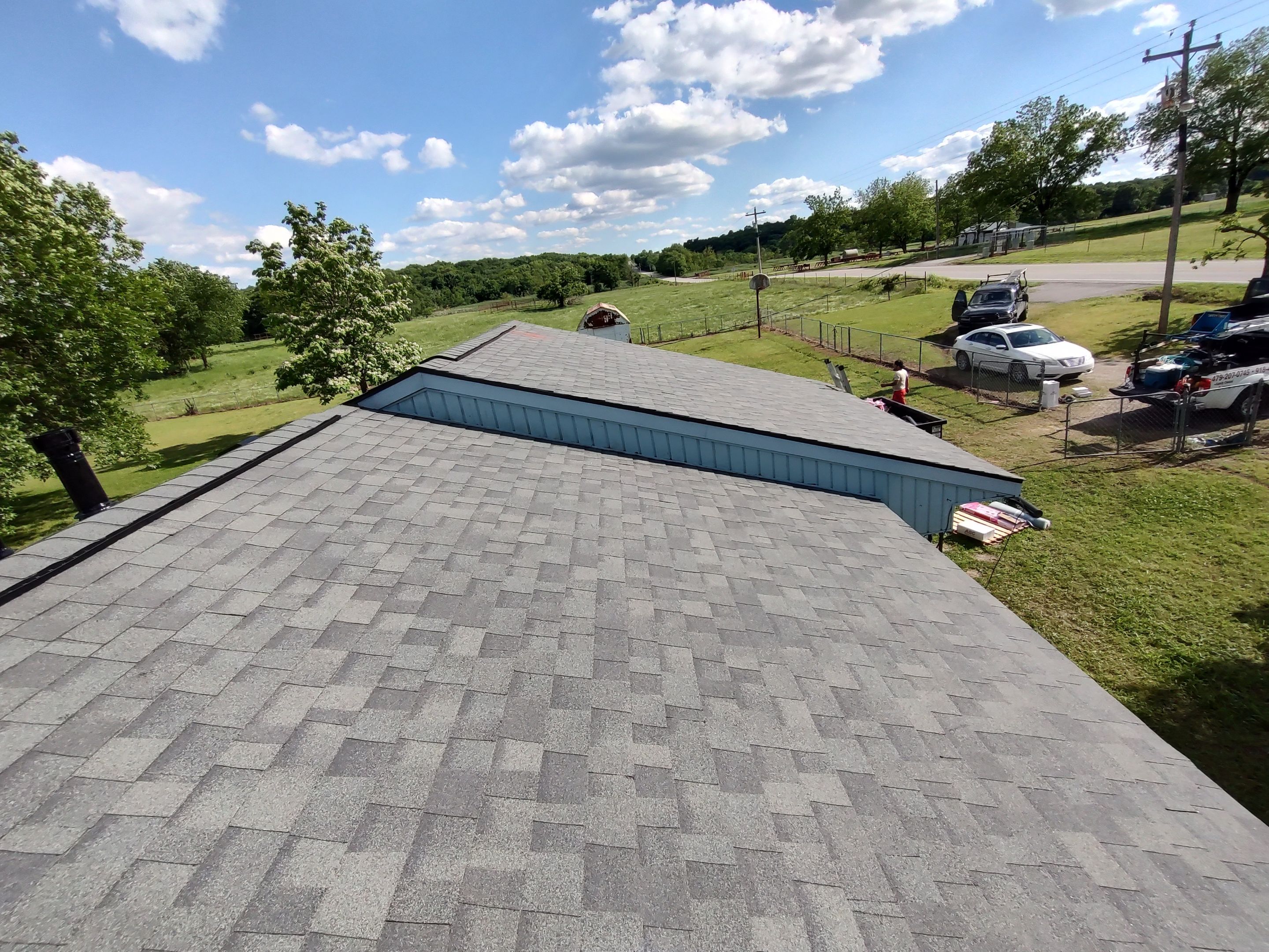 Roof replacement & Storm Door by In & Out Construction & Remodeling, LLC