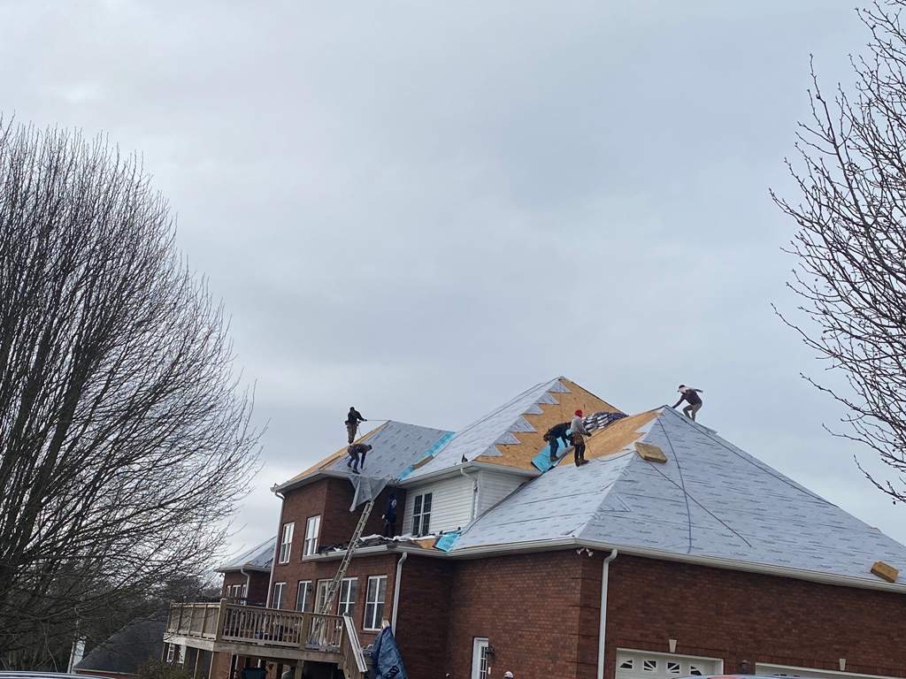 Commercial Roofing Installation using GAF HDZ Roofing System  by Undersun Roofing 