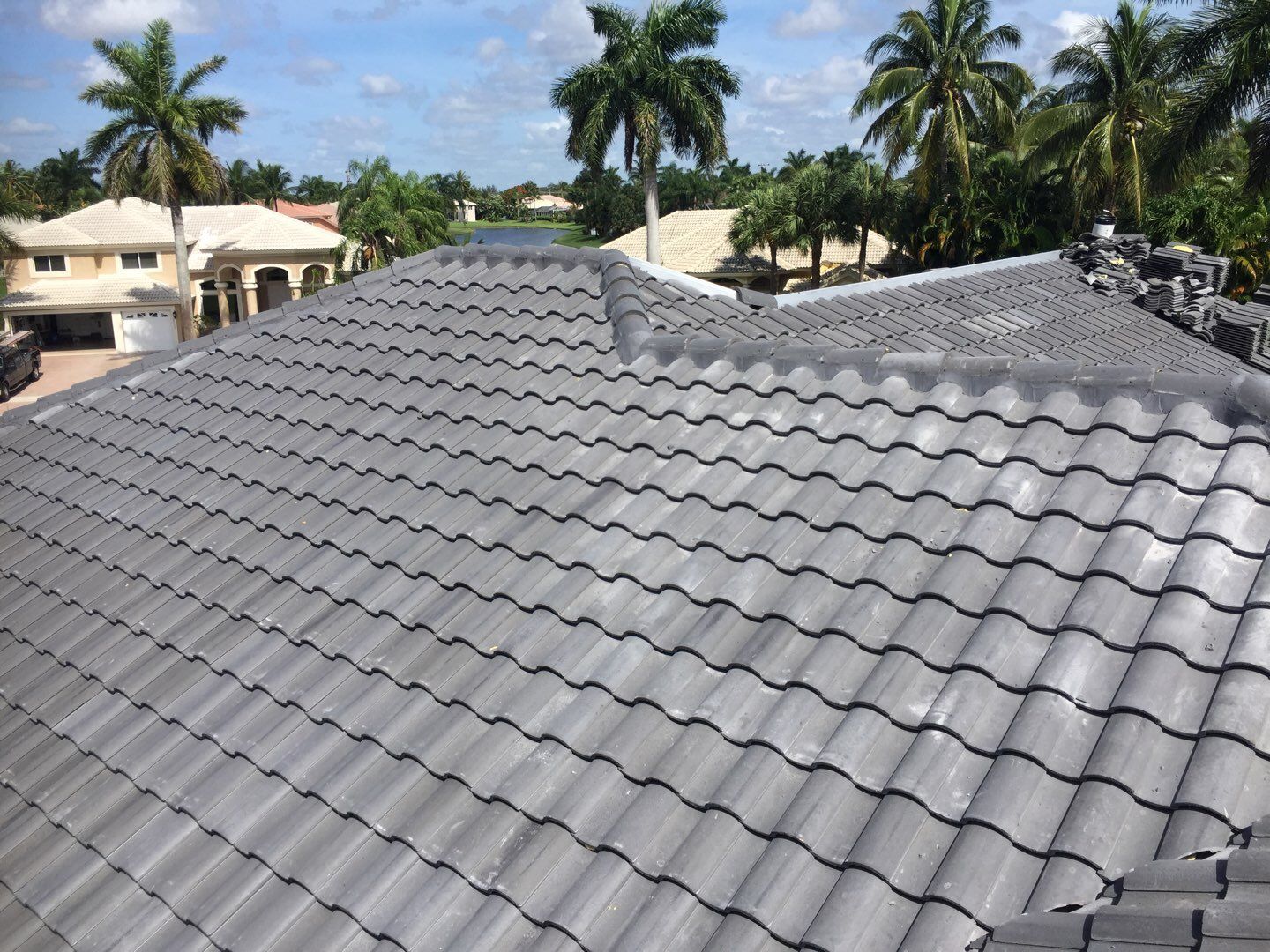 Residential Roofing Installation using WestLake Roofing Tile by BLUES BROTHERS ROOFING