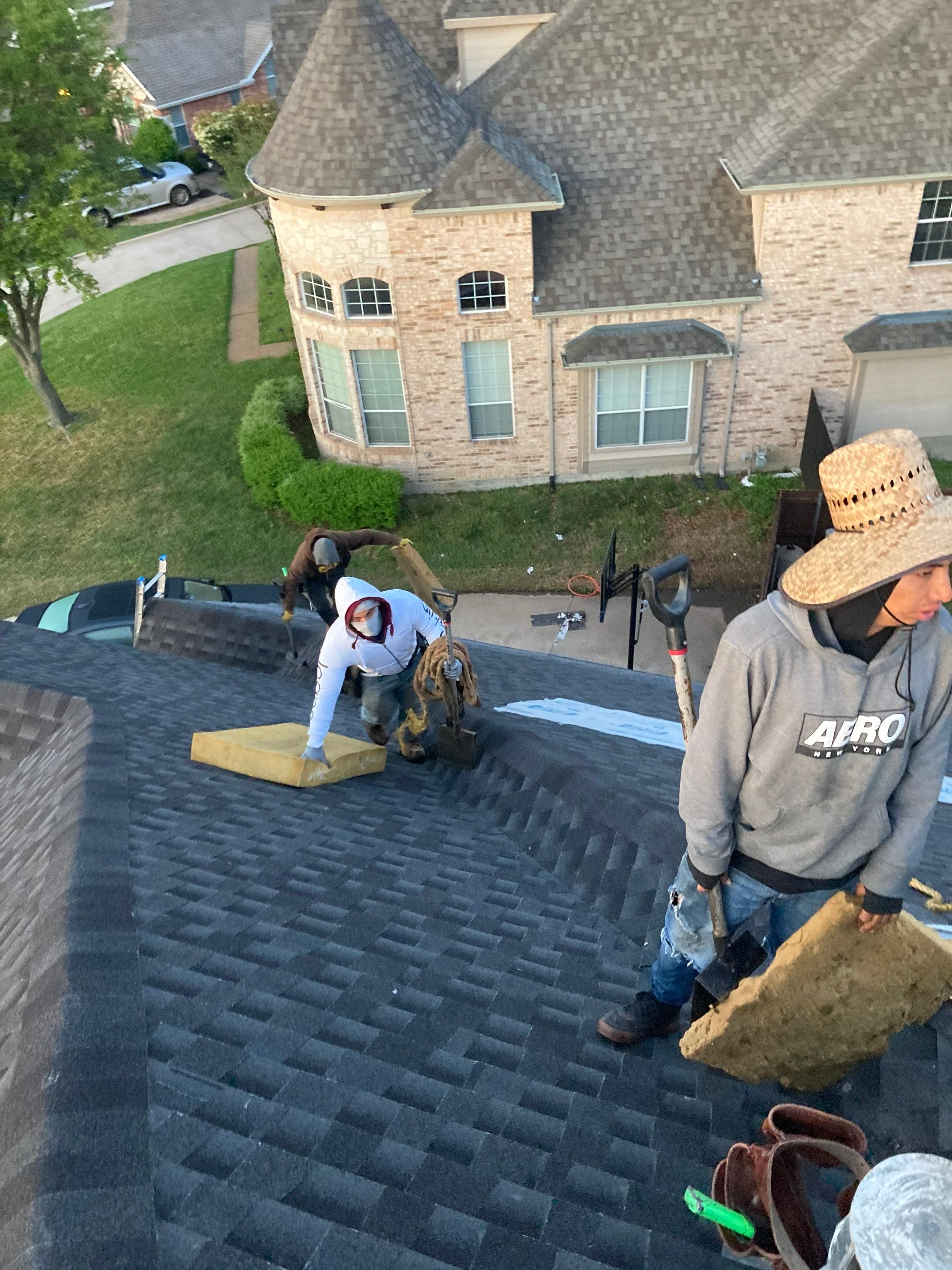 Project in Mansfield by Rhino Roofing and General Contracting, LLC