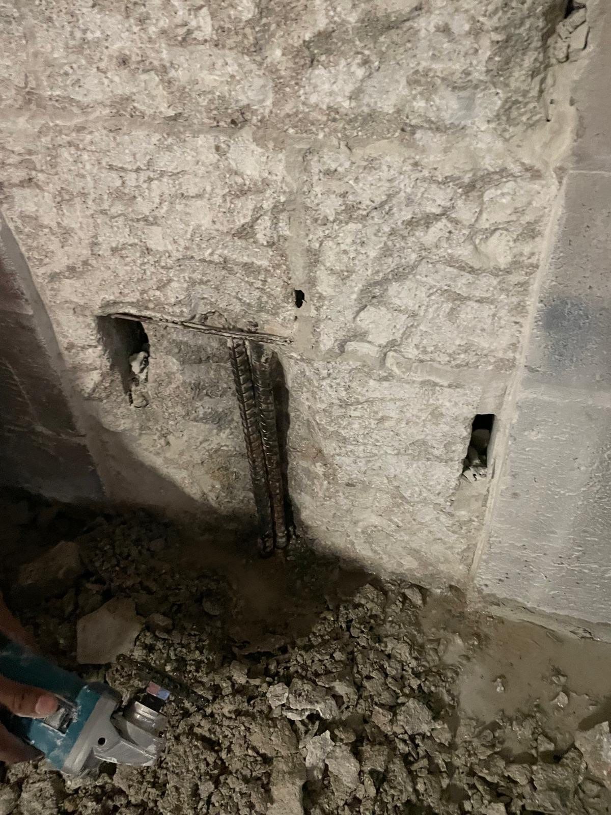 Concrete Restoration using SIKA by The Goat Contractor ( Giampri Corp)