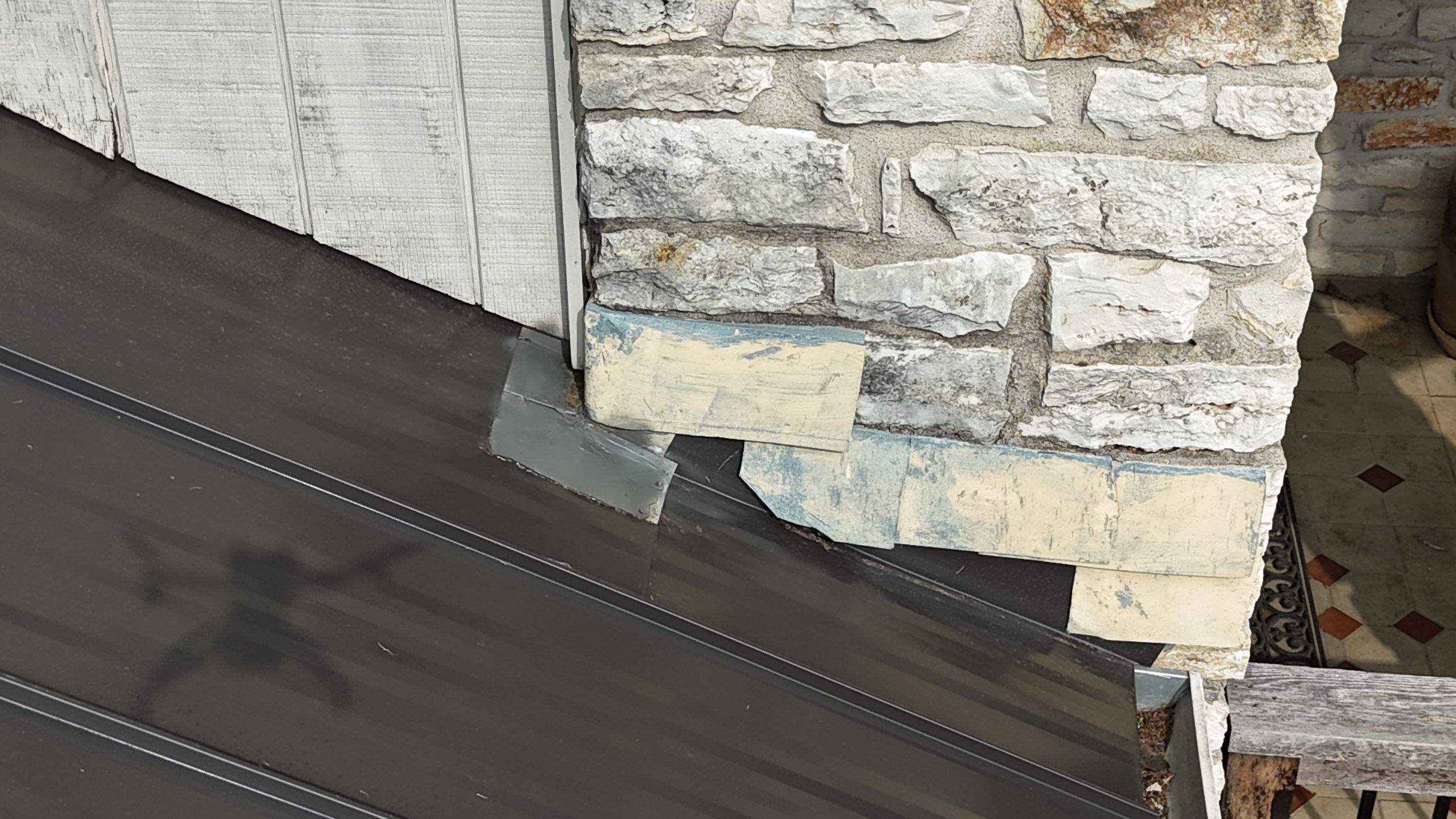 Dark Bronze - L&A Standing Seam with Striations by RoofsOnly.com