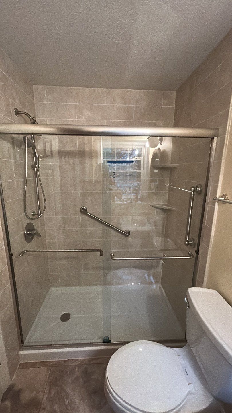 Tub to Shower w/ Repair by BathPlanet SW Virginia