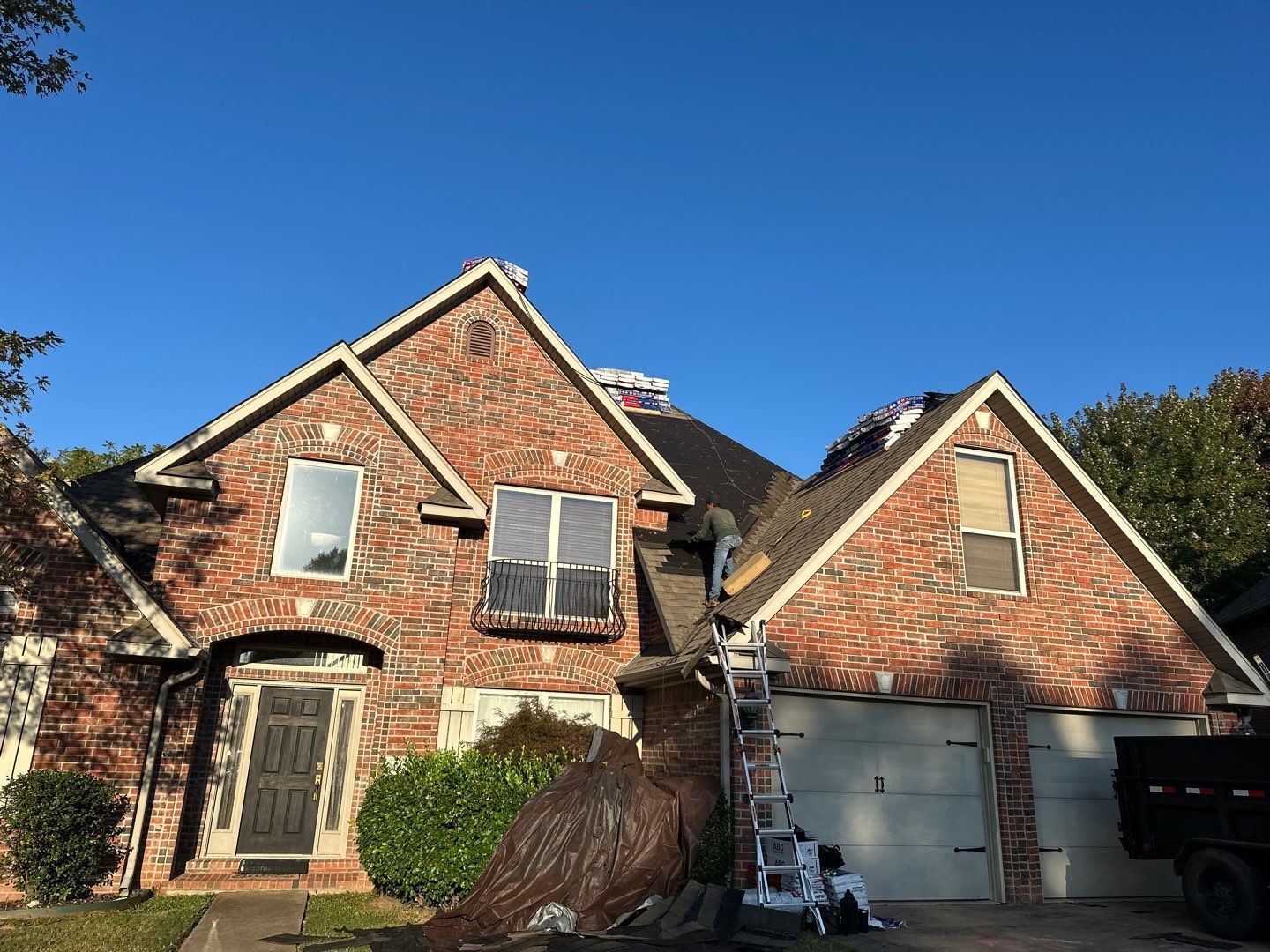 Residential Roofing Project in Springdale, AR by Ozark Mountain Roofing