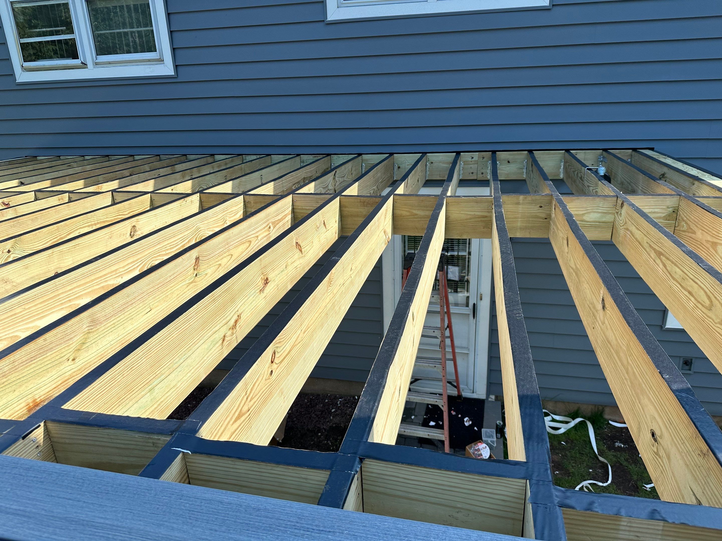 New deck in Westwood NJ by deck guardian