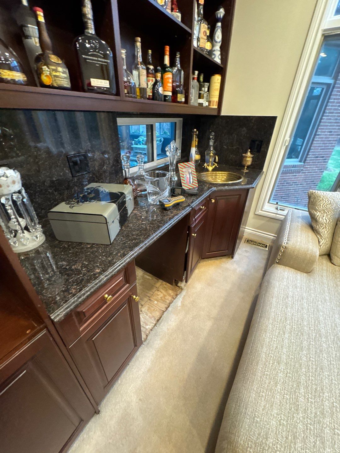 Project in West Bloomfield by EzDry Water Mitigation & Property Restoration