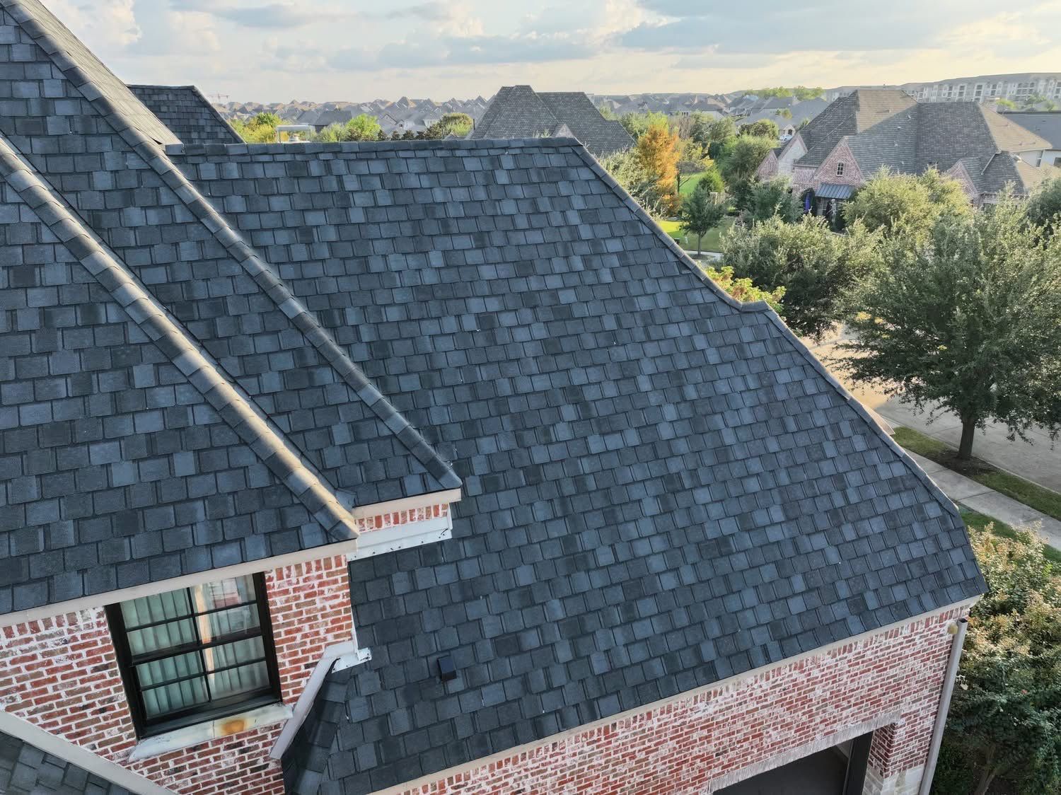 Residential Roof Replacement using CERTAINTEED BELMONT IR BLACK GRANITE by Elite Roofing LLC