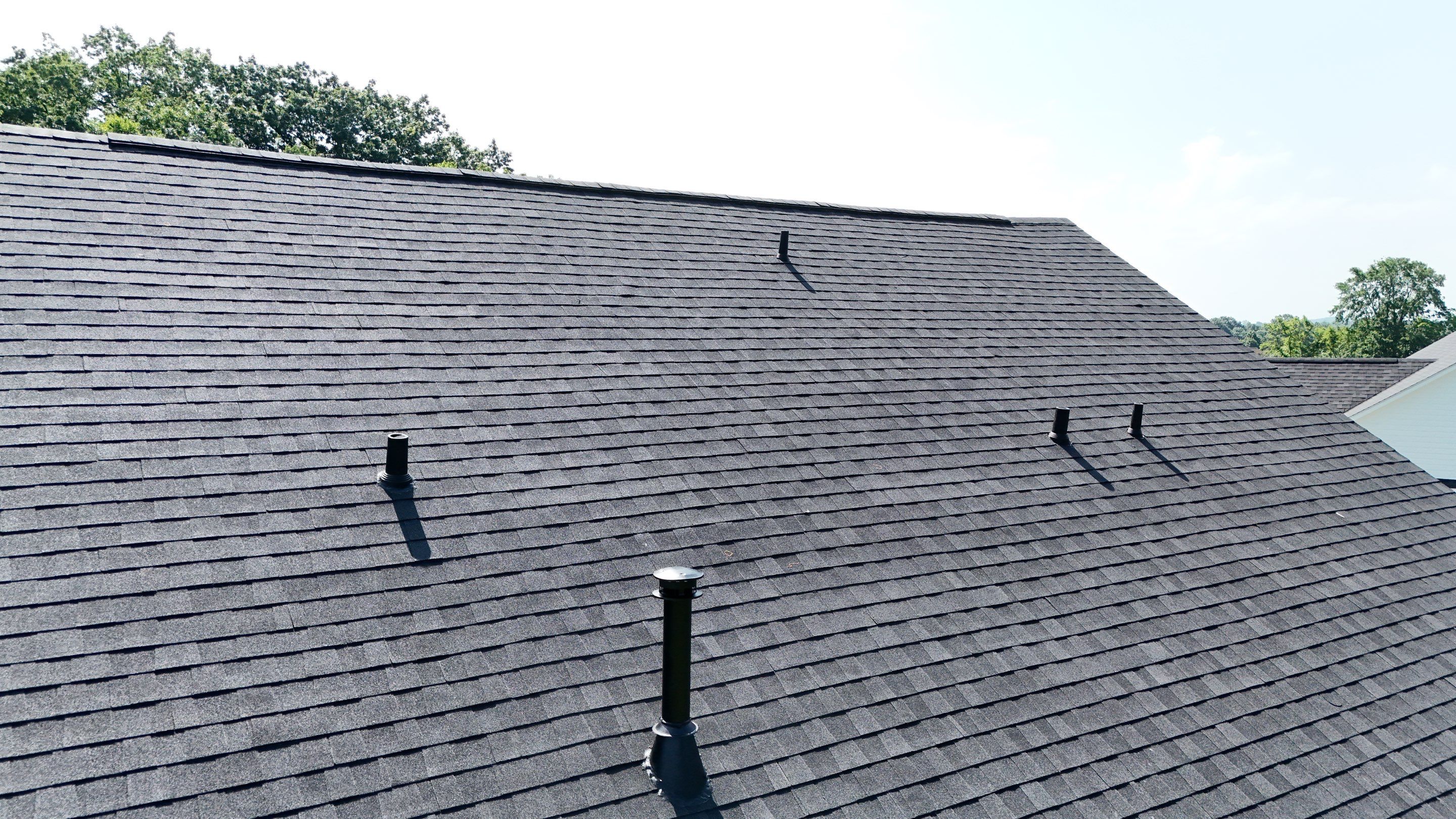 Charcoal Black Re-Roof by Royal House LLC