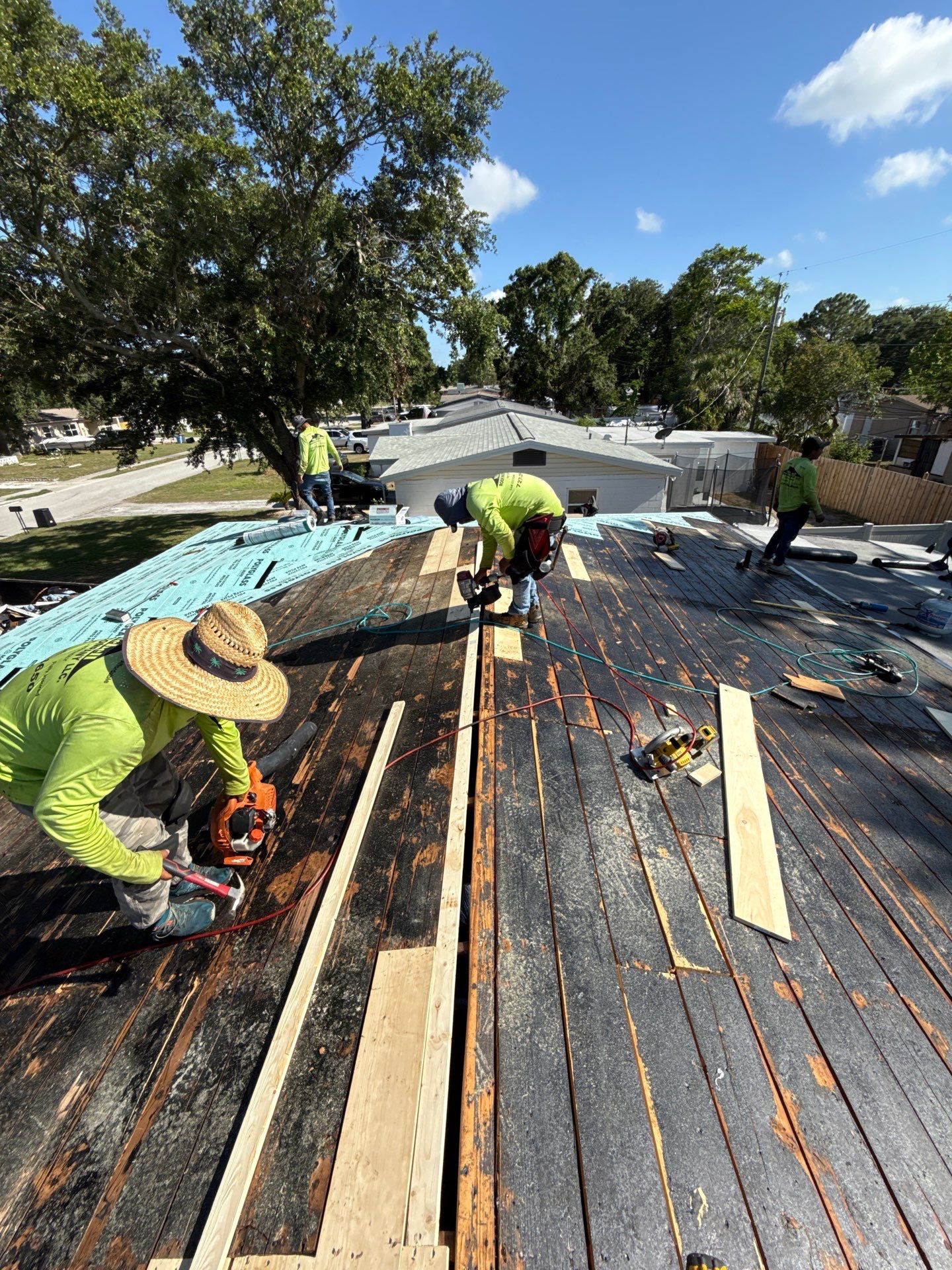 Project in Pinellas Park 33781 by Mitchell Roofing Company LLC 