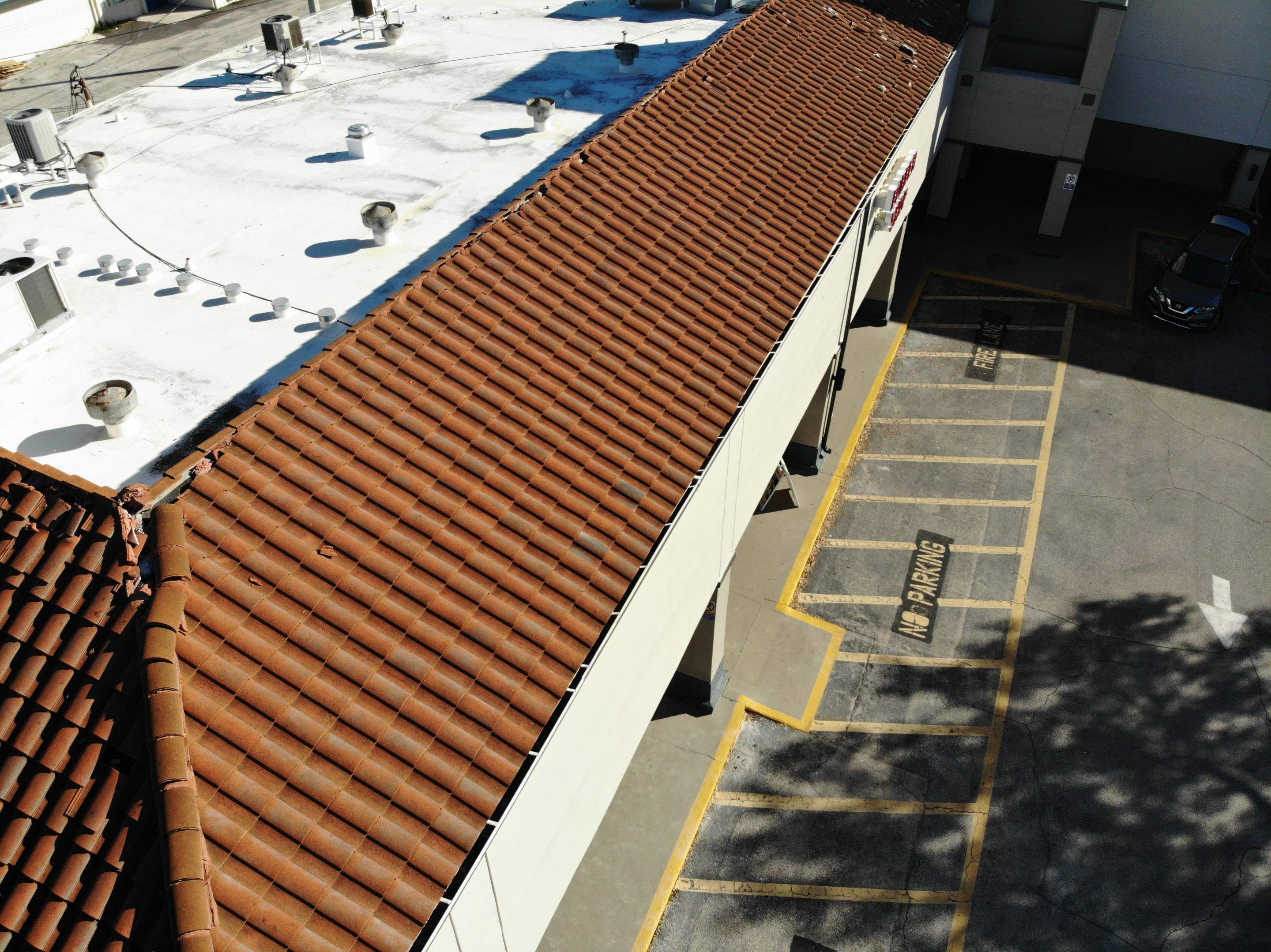 Commercial Install Brava Spanish Tile in Venice Florida by International Roofing