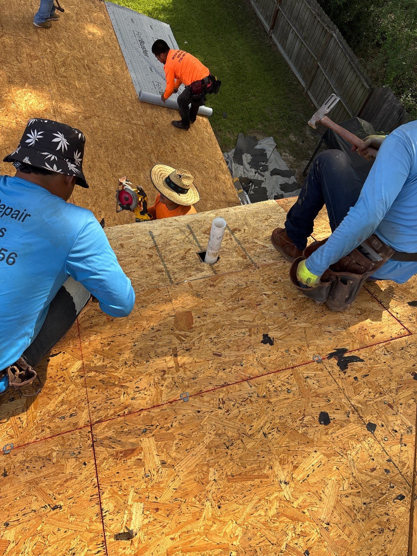 Roof Replacement Crosby by Roof Repair Company