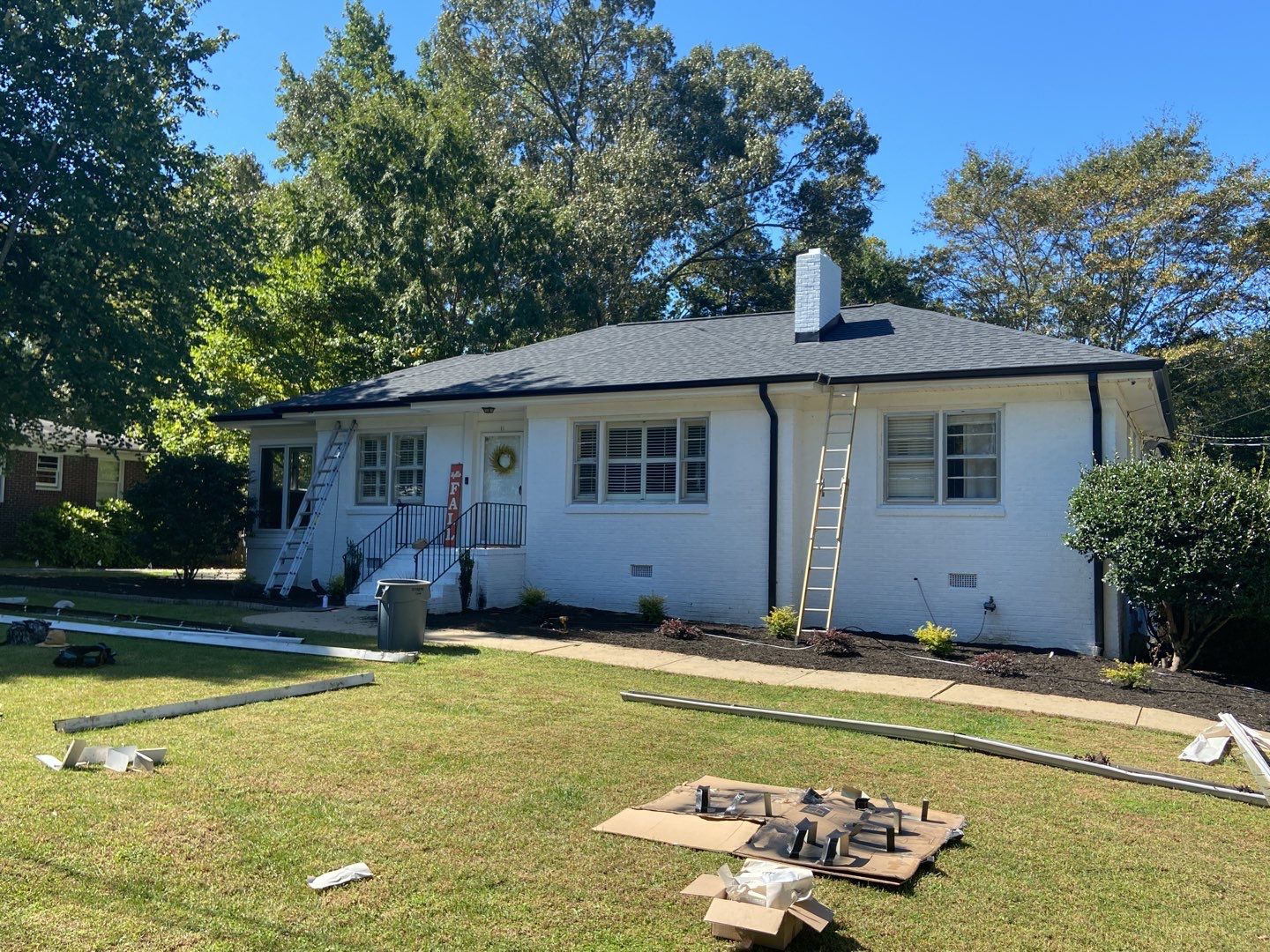 Gutter Installation in Greenville, SC using Seamless Gutter System by Property Assessment