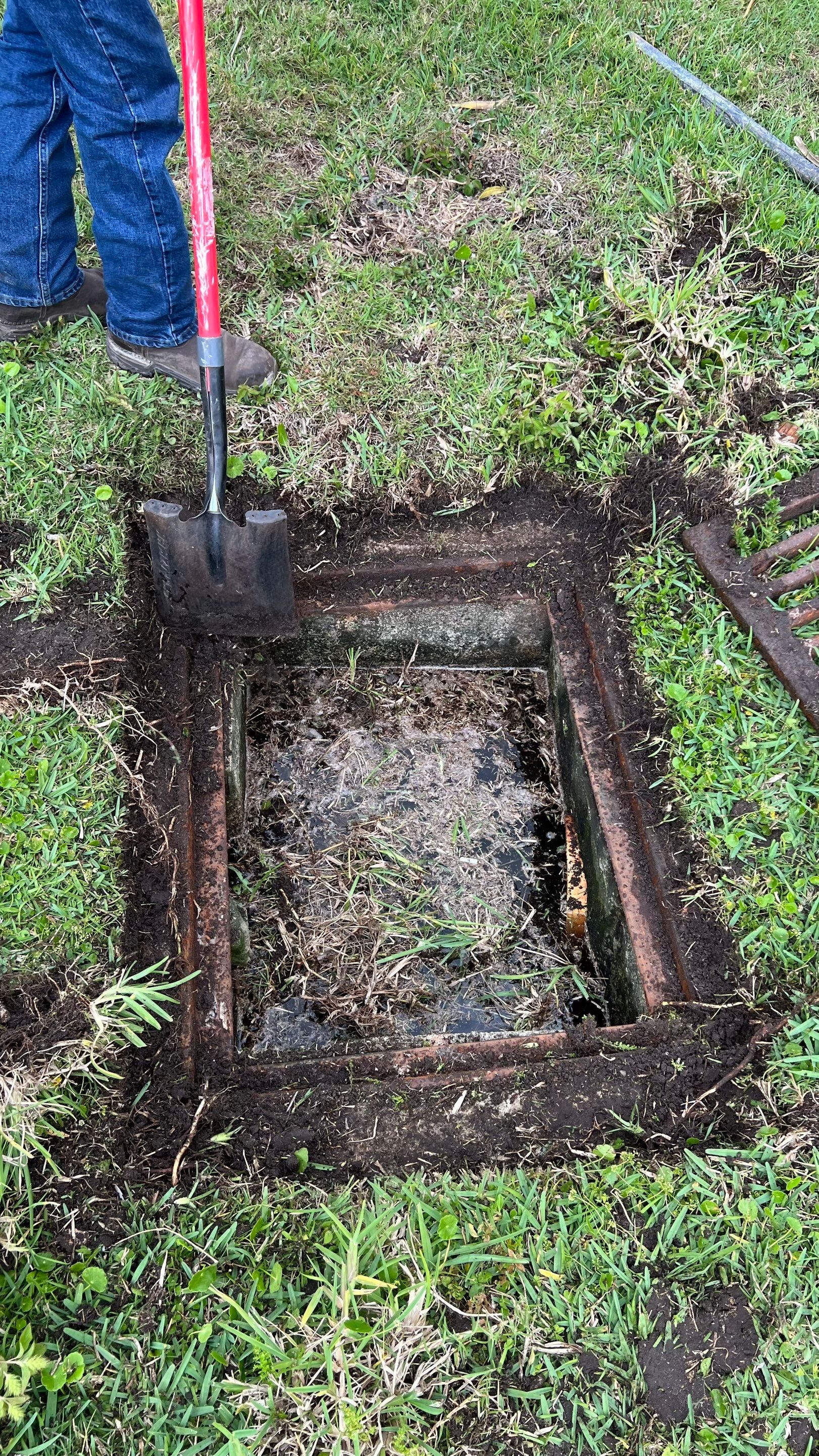 Naples Private Airport Community Catch Basin Cleaning by APS Power & Water