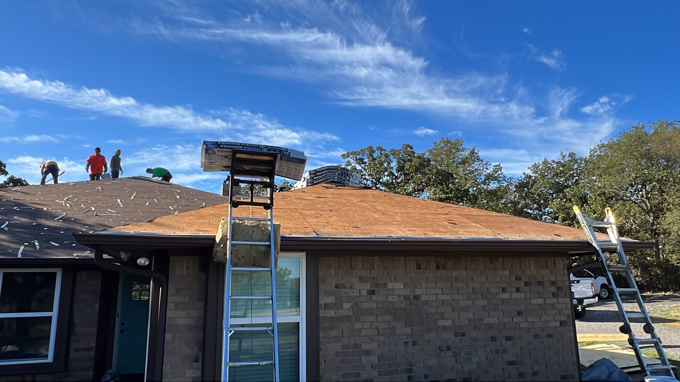 Residential Roofing Installation using ATLAS Pinnacle Pristine Shingles by Harvey Roofing & Construction