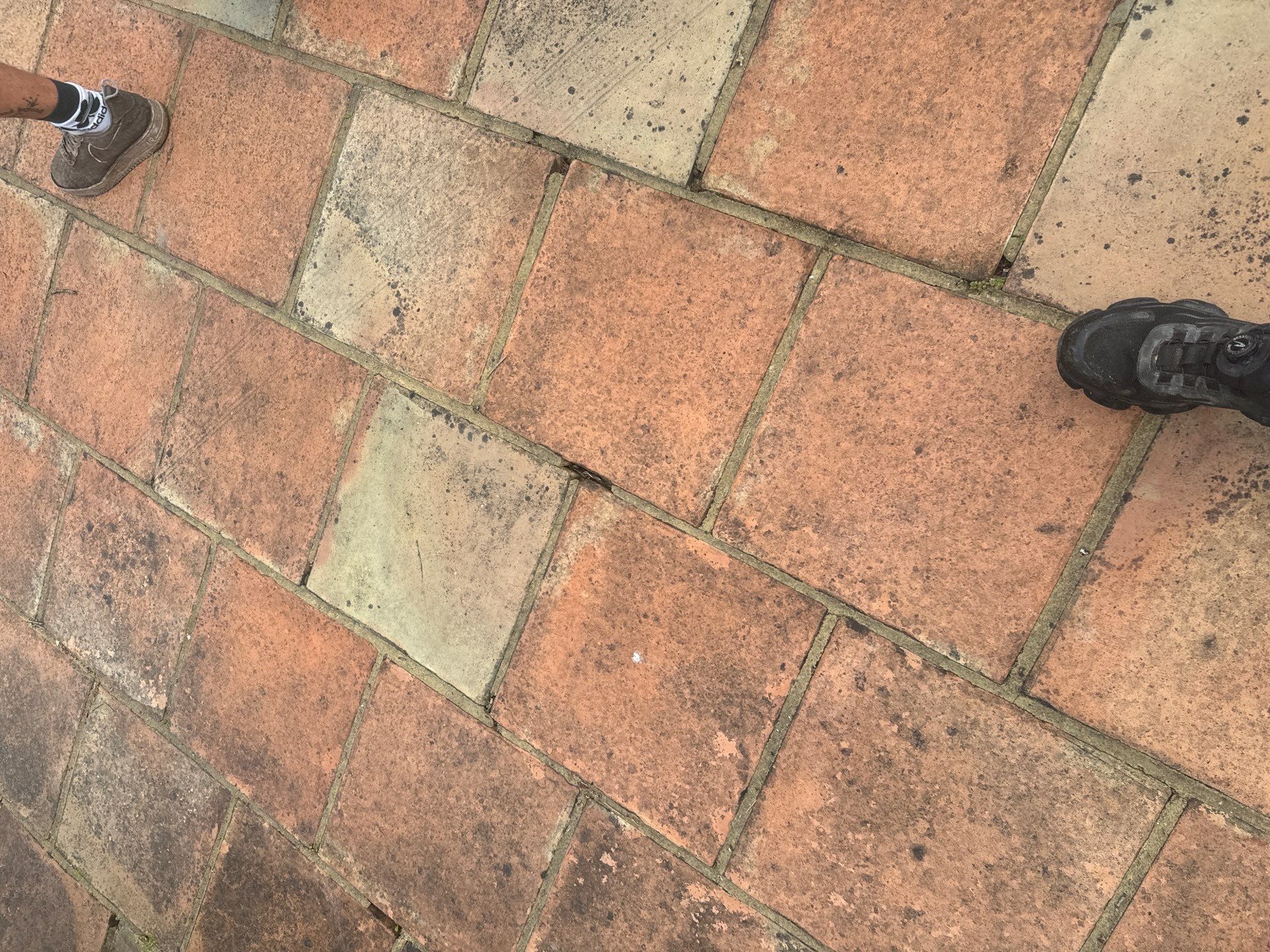 Roof and Patio Cleaning using Honda 15lpm Low Pressure Washing Machine by Ges Exterior Cleaning ltd