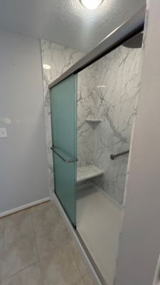 Walk-in Tub to Shower