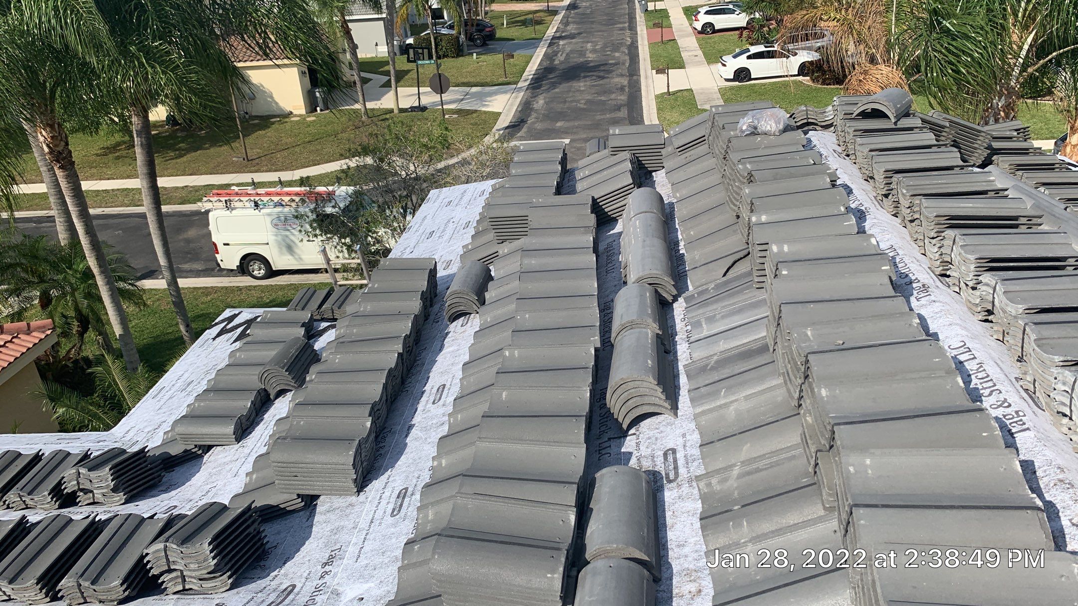 Residential Roofing Installation using WestLake Roofing Tile by BLUES BROTHERS ROOFING