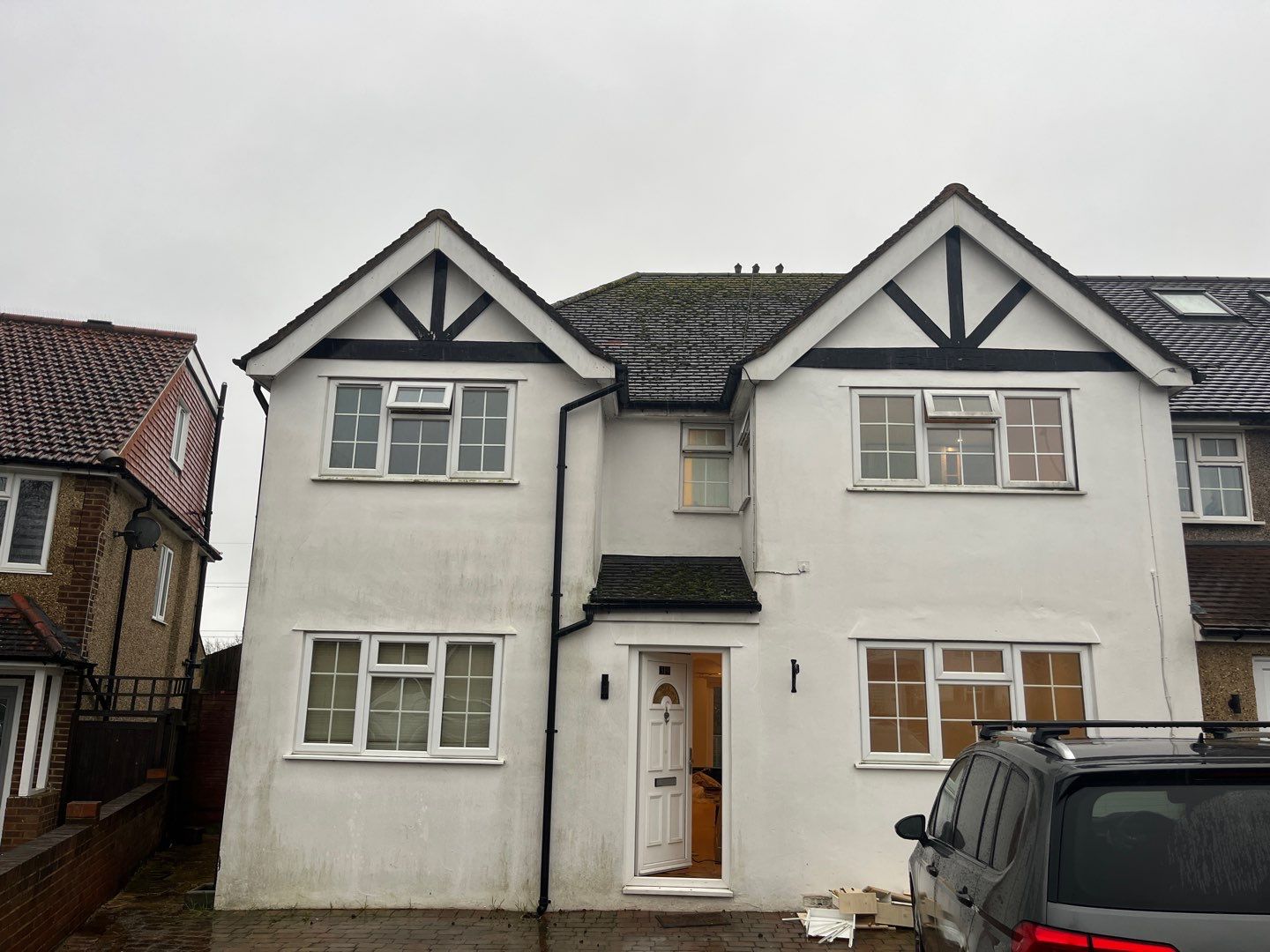 Roof Clean - Biocide Treatment using Mosmatic FSC and Biocide by Ges Exterior Cleaning ltd