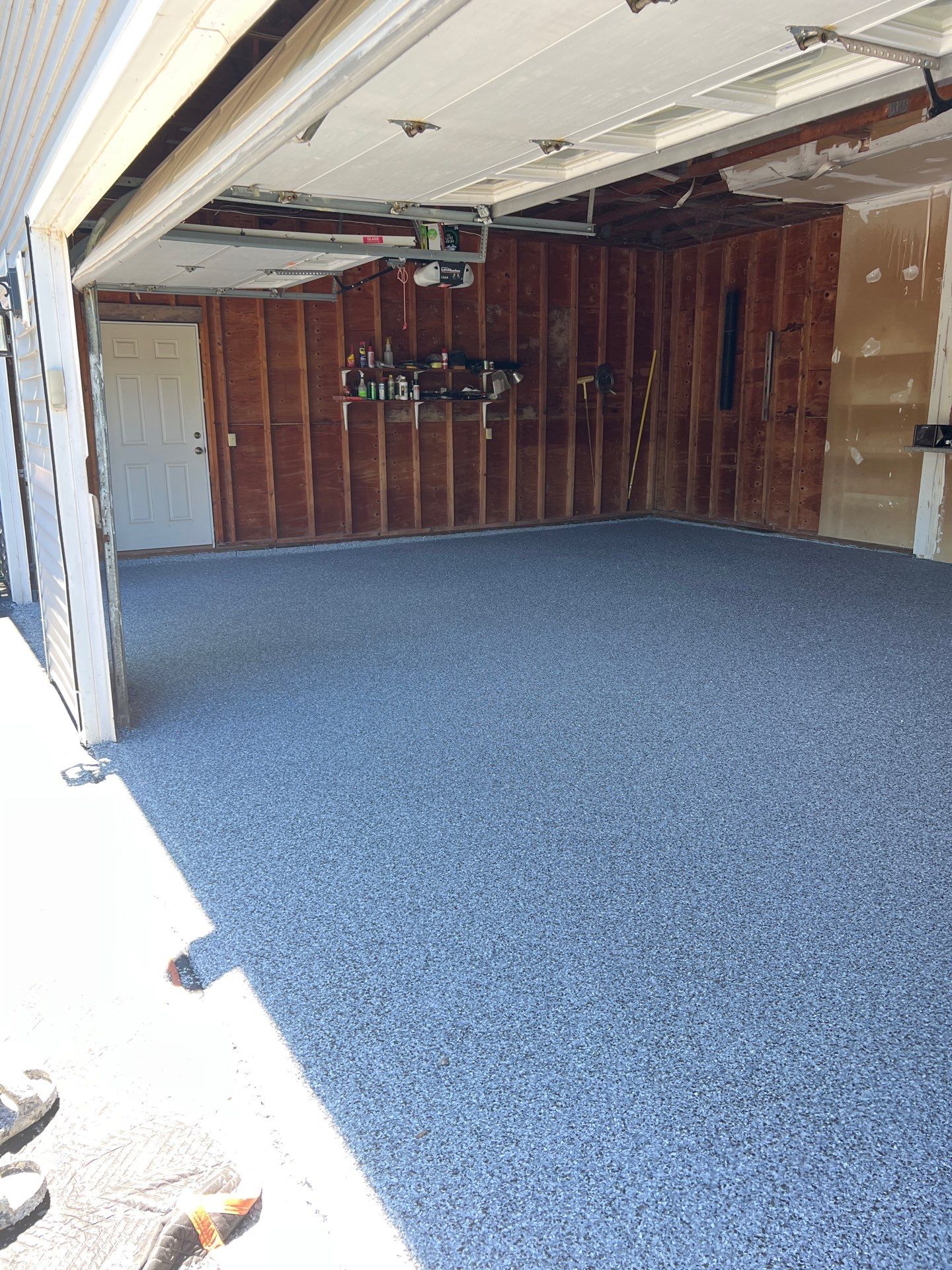 Vintage Silverado Garage Coating by NG Masonry & Construction LLC