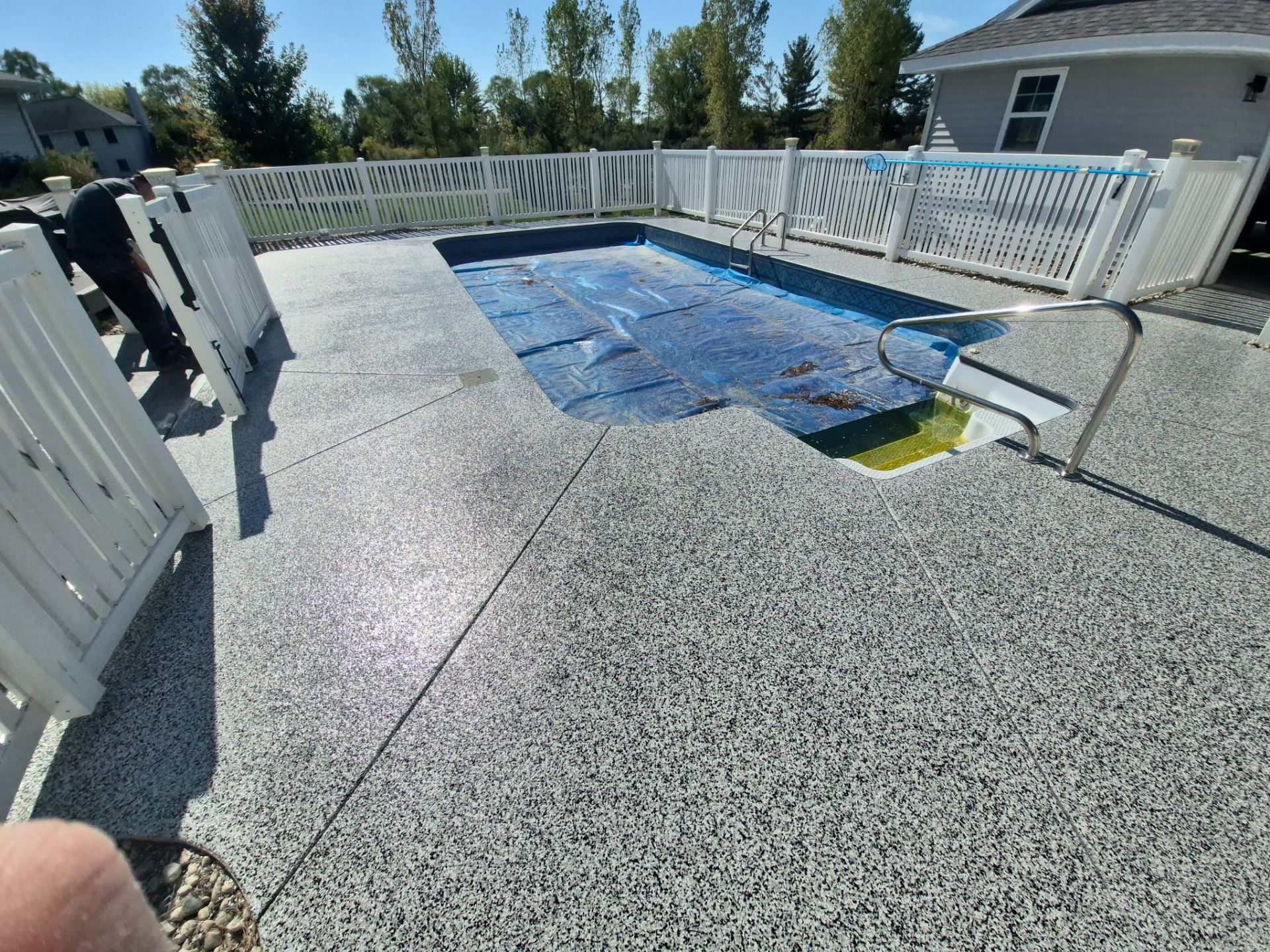 Project in Alma by Wise Coatings of Central Michigan