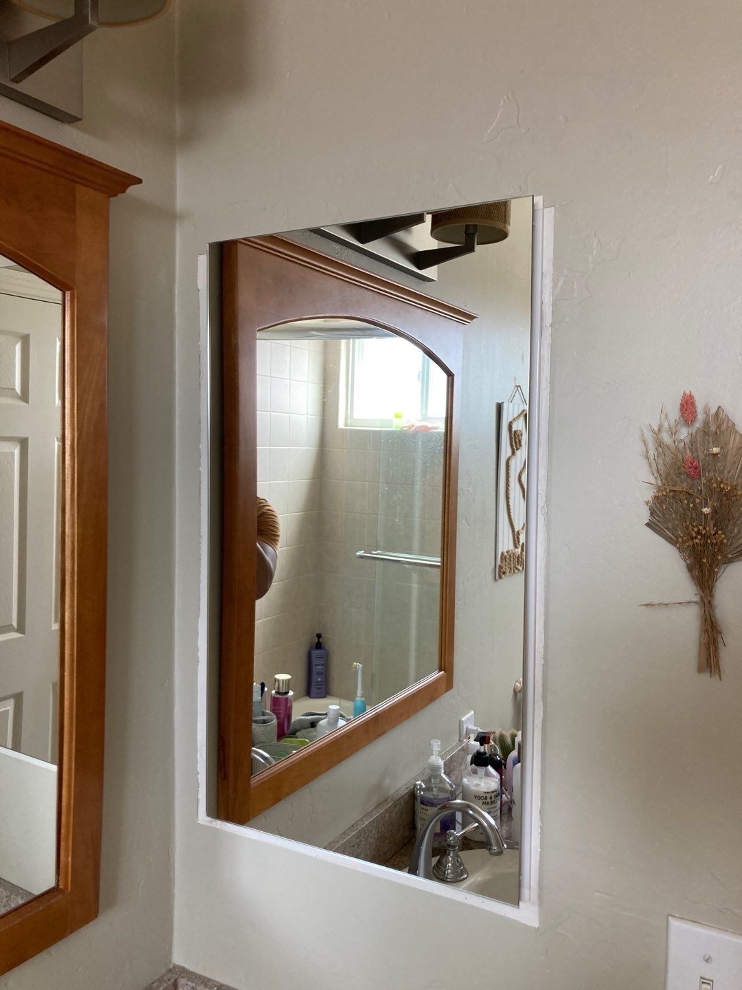Replace Medicine Cabinets & Clean Dryer Ducting by Andre Handyman