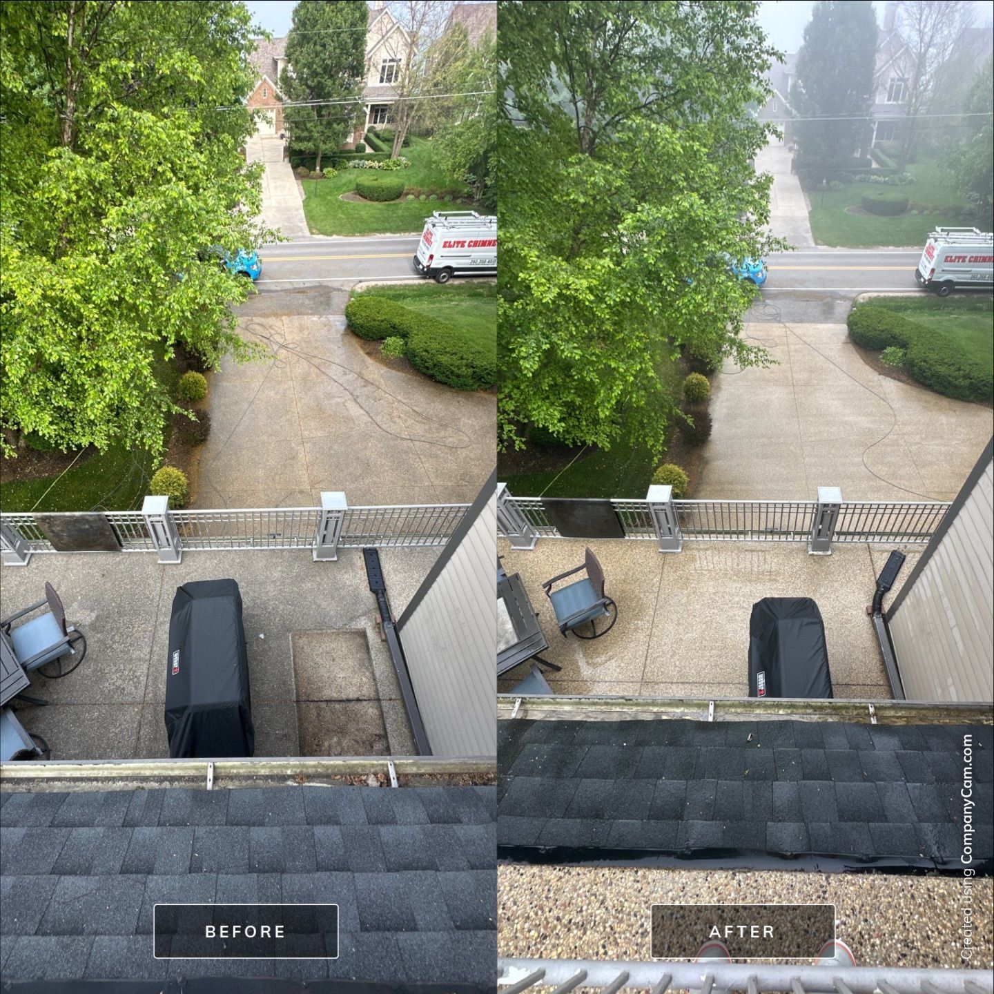 Project in Pleasant Prairie by Simmons Power & Soft Washing