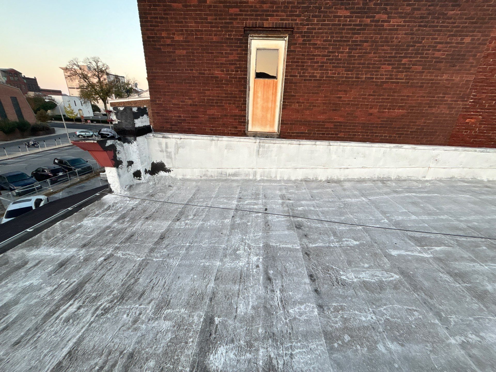 Commercial Roofing Installation using EPDM Rubber Roofing by Roof Ninja LLC 