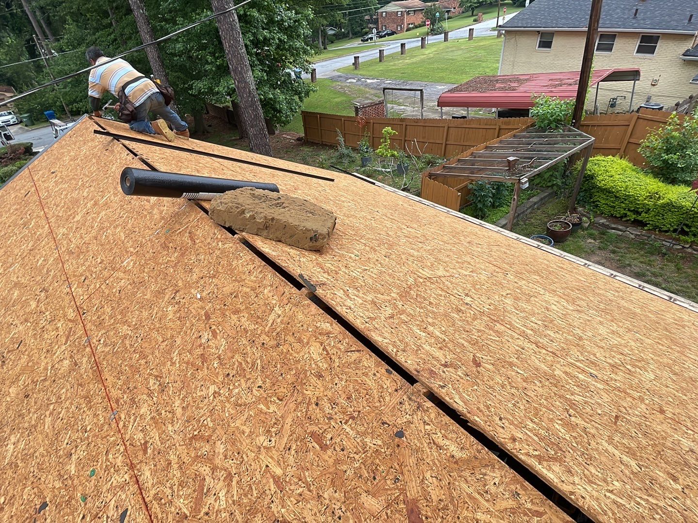 Residential Roofing Installation using Owens Corning by Inspector Roofing and Restoration