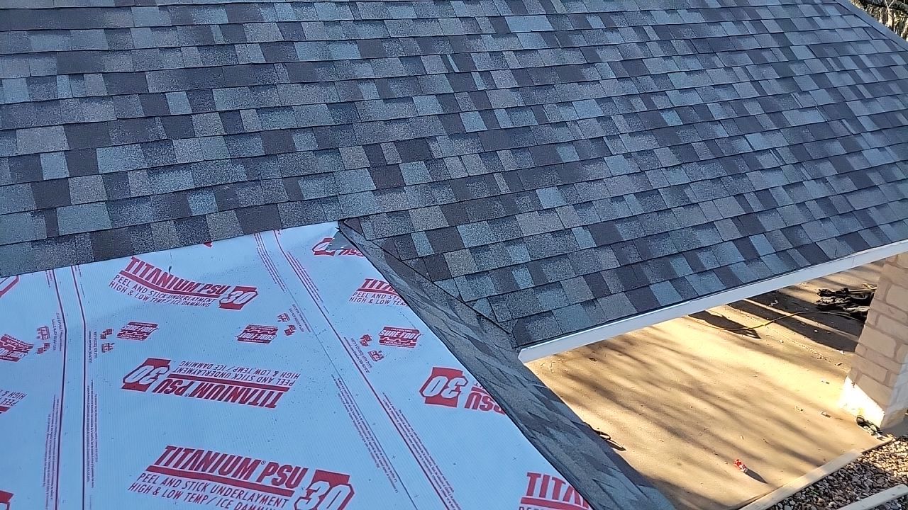 Residential Roof Replacement using Owens Corning Duration by Action Exteriors Austin