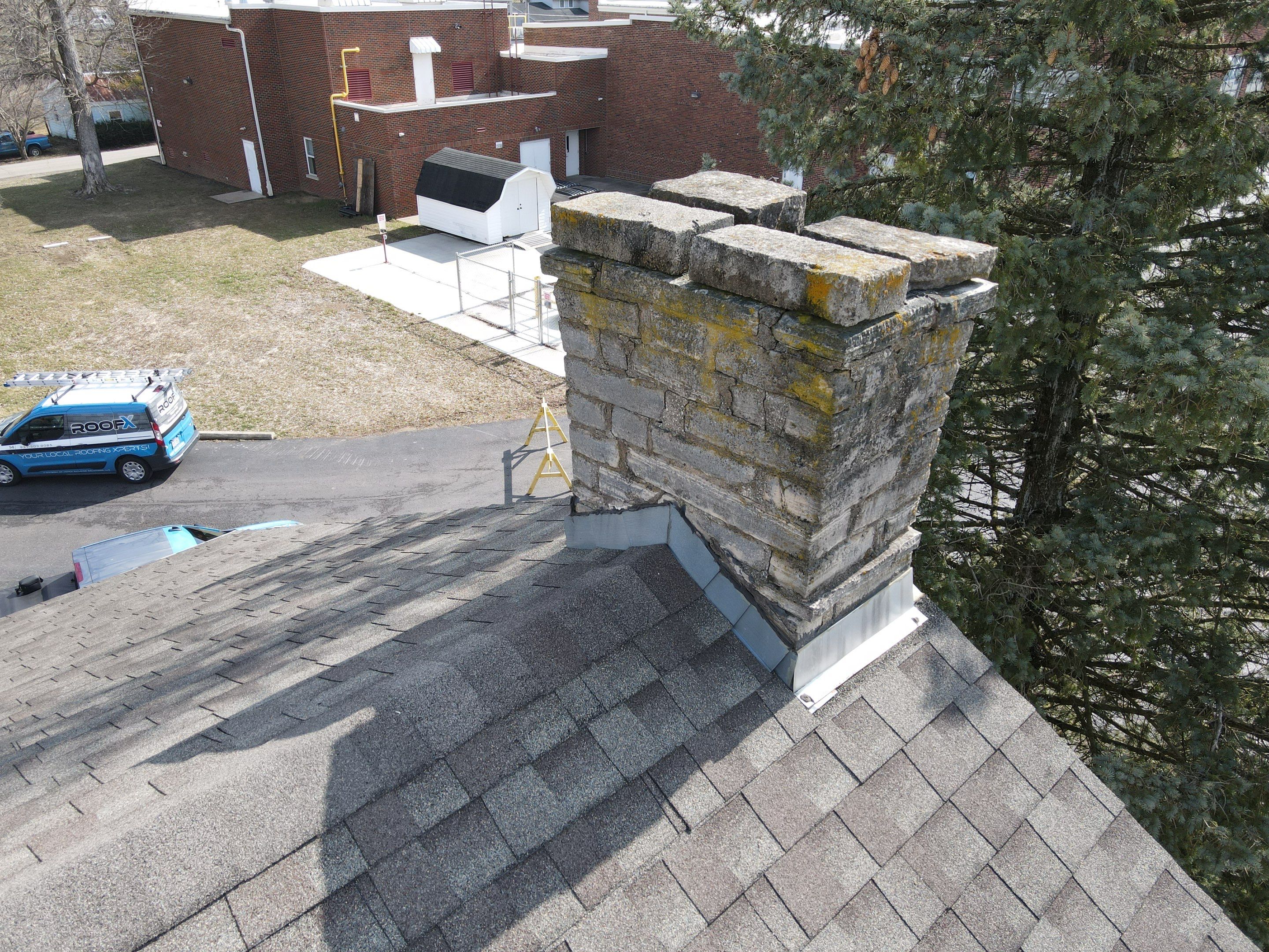 Commercial Roofing Installation using Timberline HDZ Shingles - Pewter Gray by RoofX 