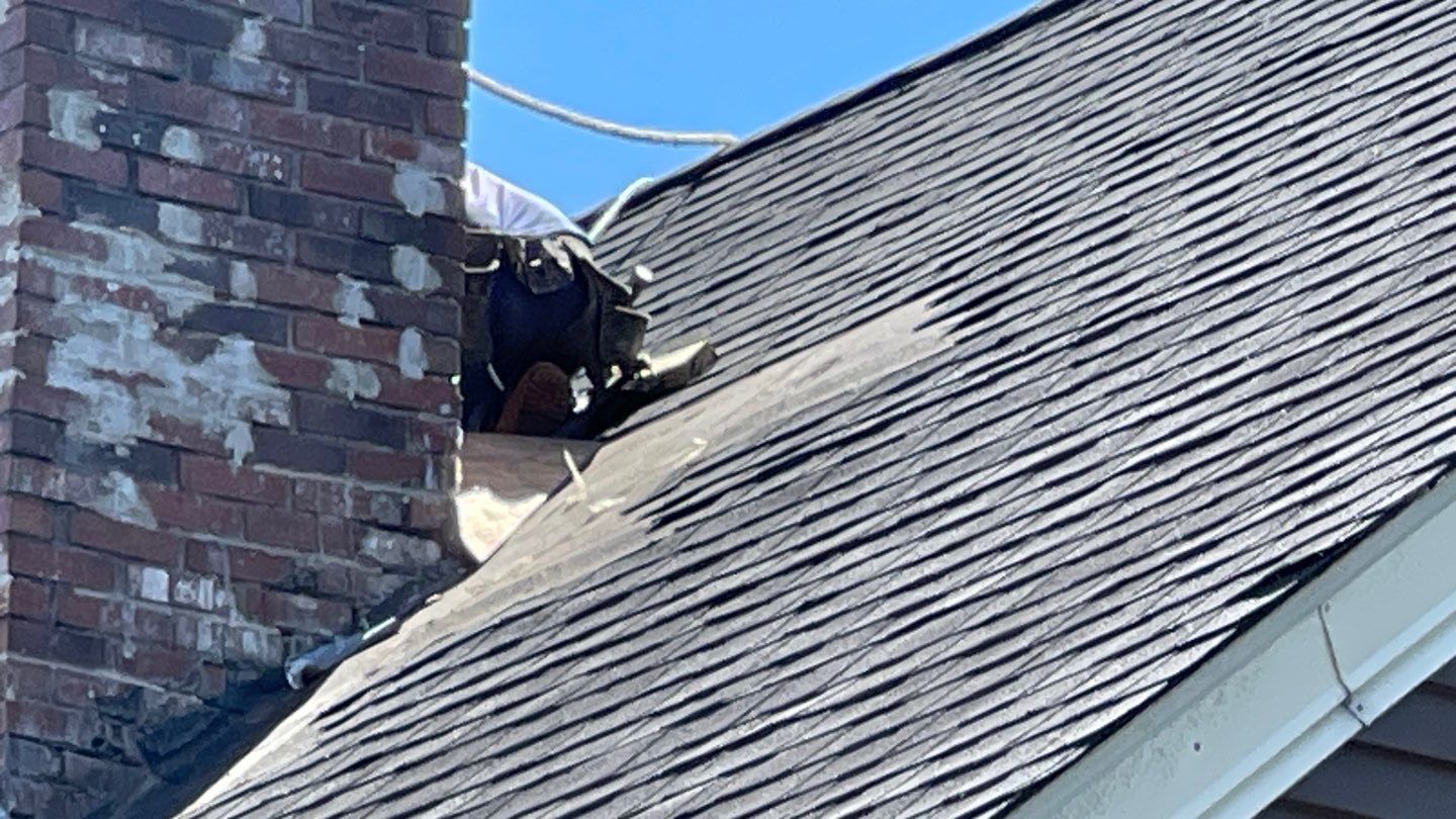 Chimney & Valley Leak Repair with New Lead Flashing and Cricket Rebuild by Sensible Home Solutions