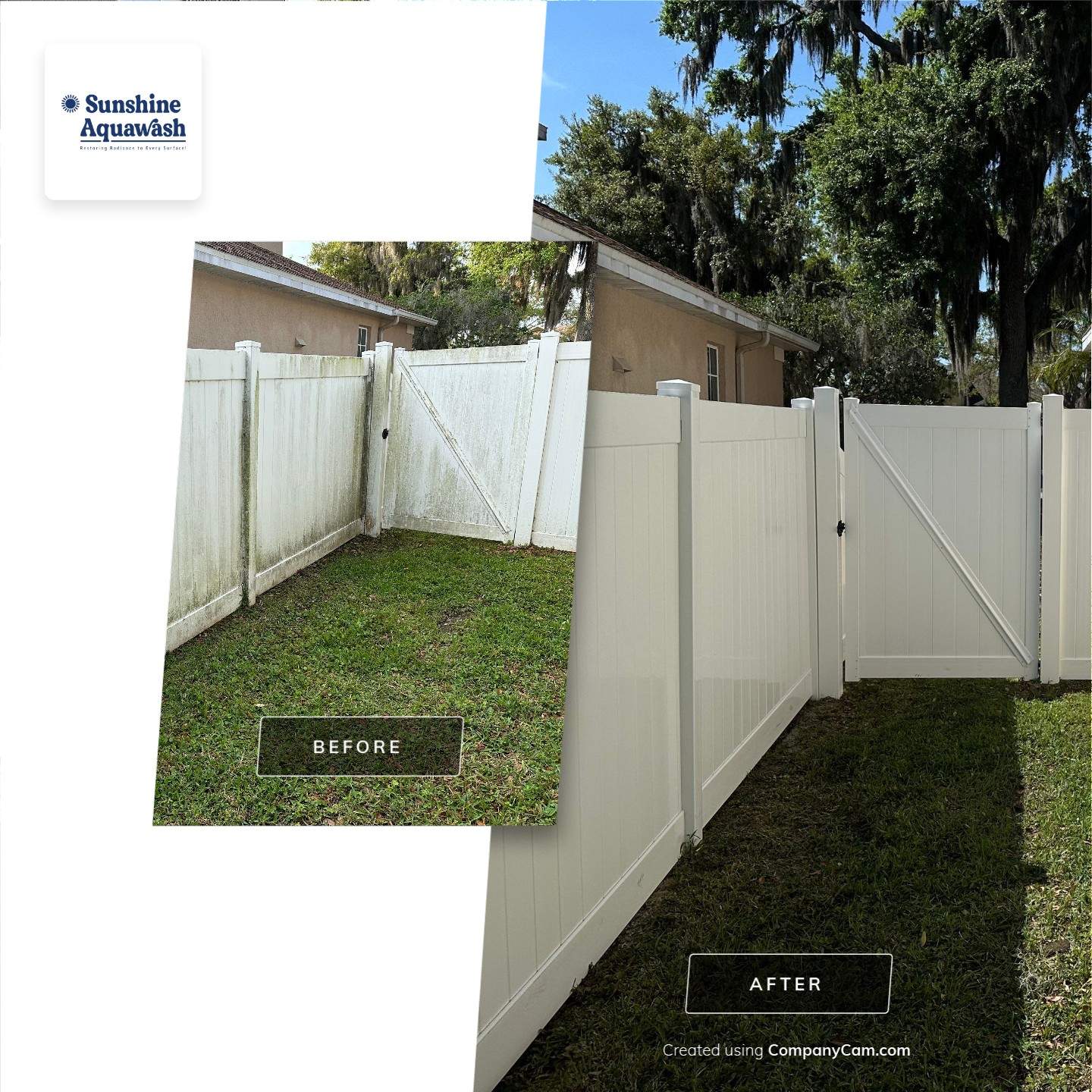 House Wash, Vinyl Fence, Patio, Driveway & Sidewalk Cleaning in Oakley Place, Ellenton, FL | Sunshine AquaWash by Sunshine AquaWash