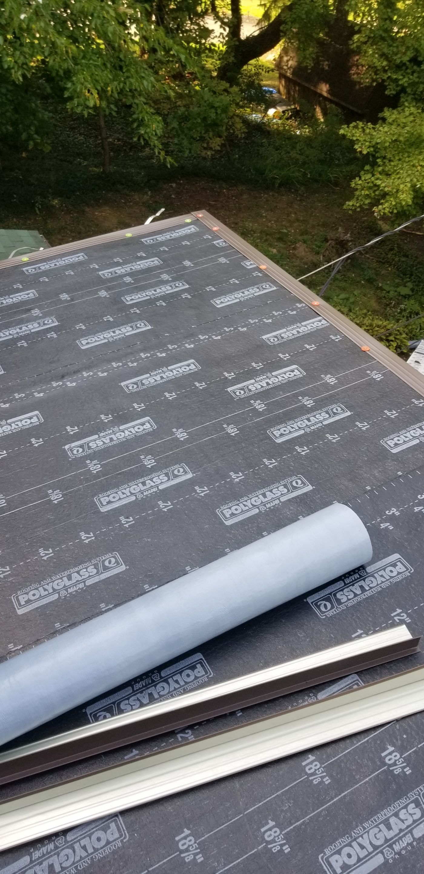 Atlas Pinnacle Pristine Scotchgard: Hickory Drip Edge: Musket brown by Eagle Eye Roofing