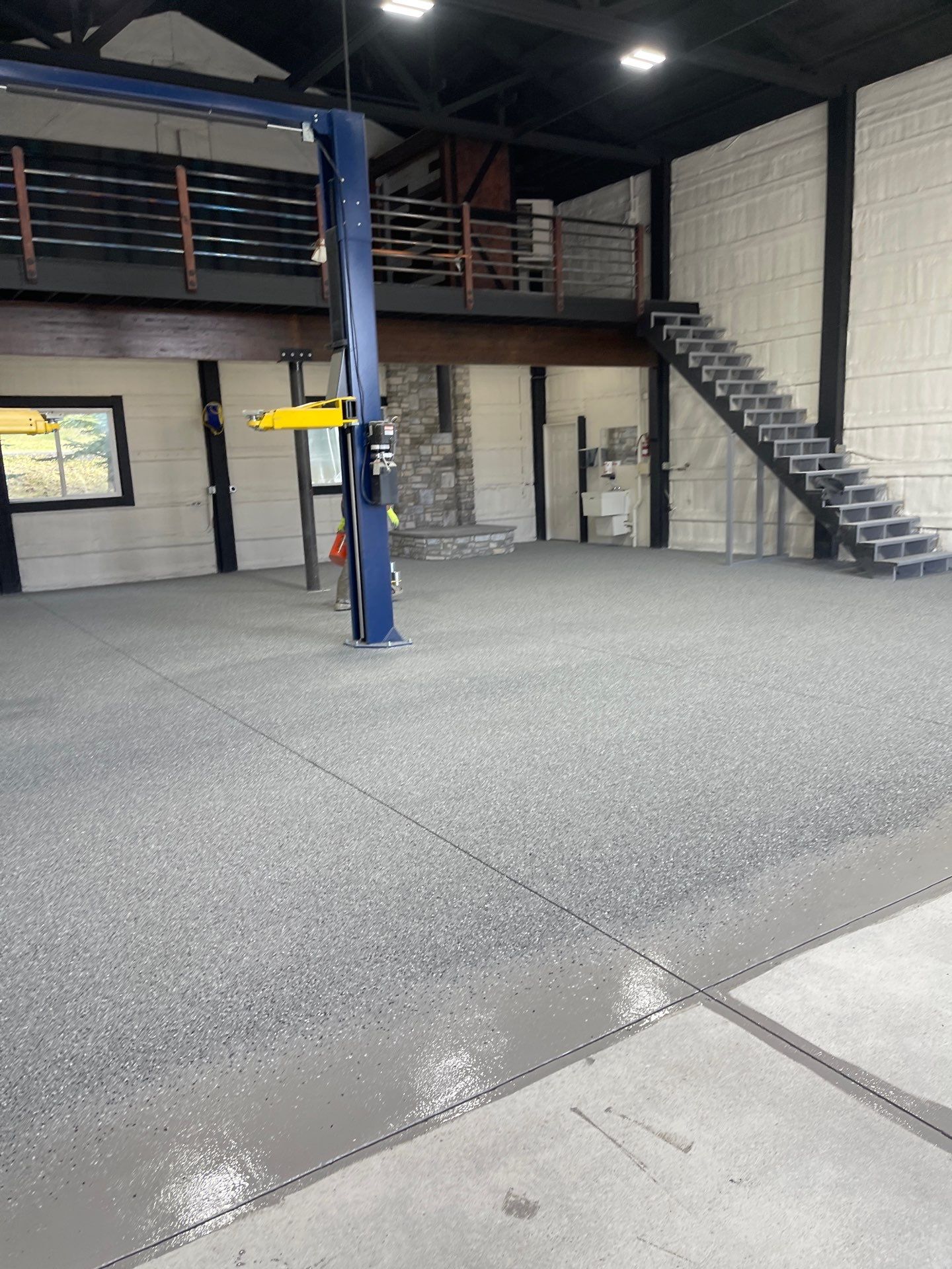 Shop Transformation using Slate Hybrid by Croc Coatings, LLC