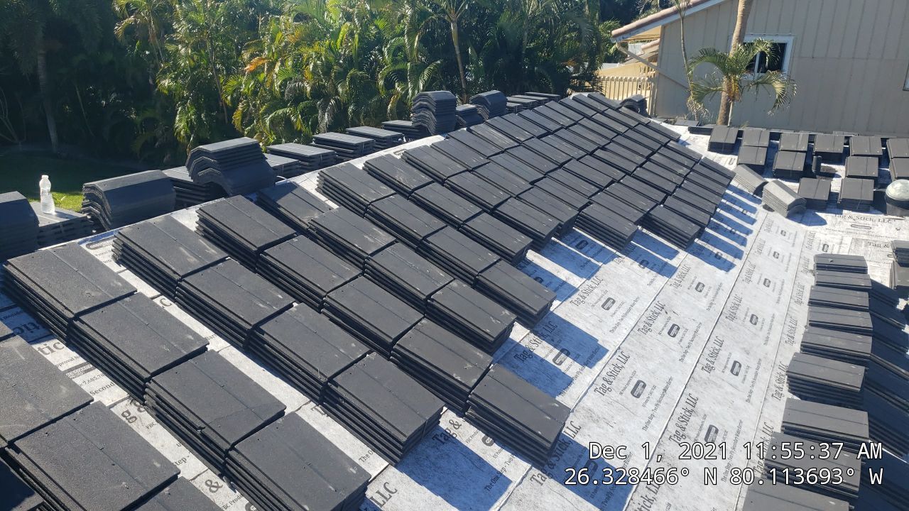 Residential Roofing Installation using WestLake Roofing Tile by BLUES BROTHERS ROOFING