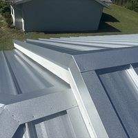24ga 1.5" Mechanical Seam Mill Finish by Total Roofing System The Metal Roof Experts