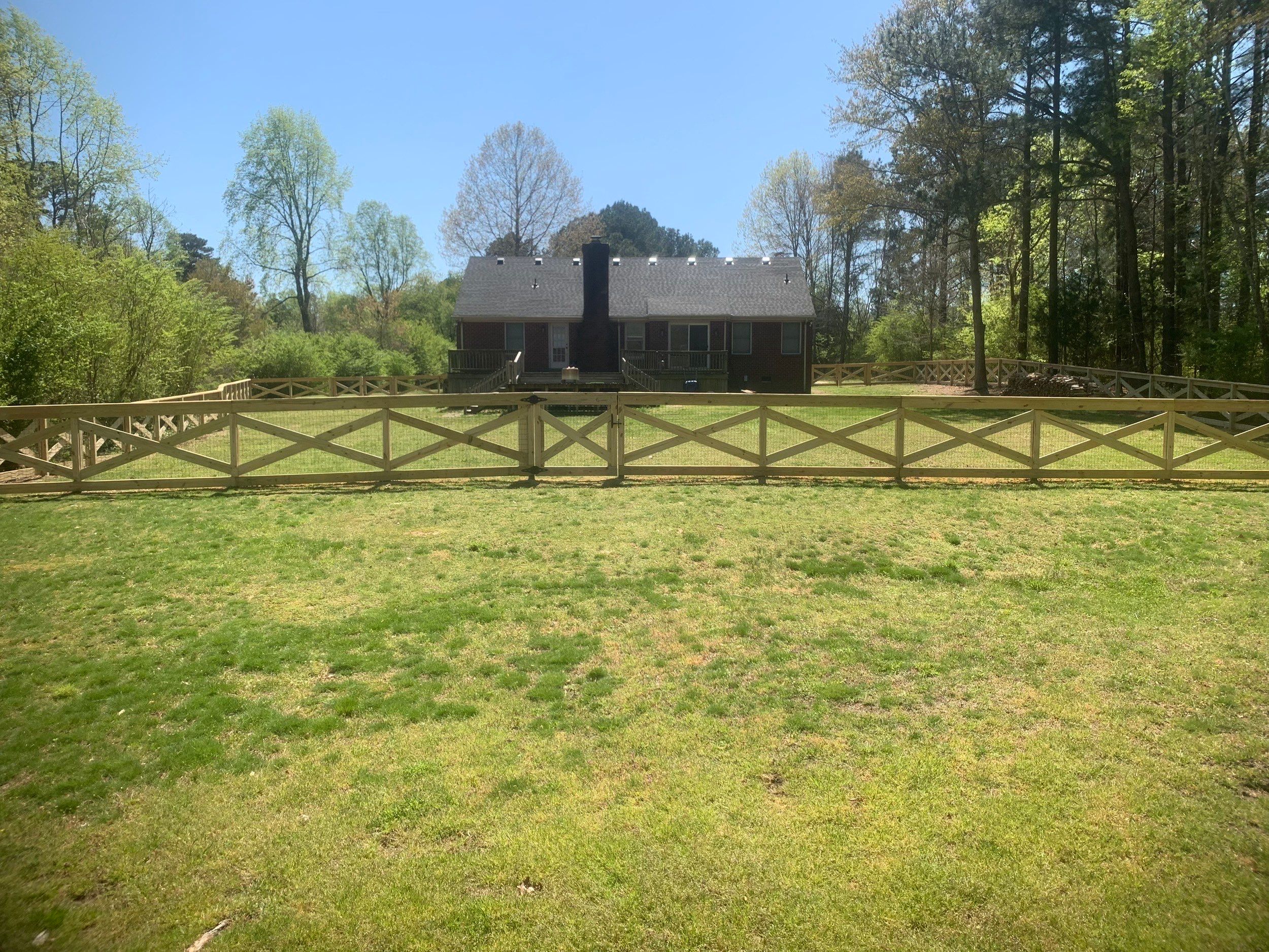 Custom Boundaries for Perfect Backyards by Tidewater Trim & Deck