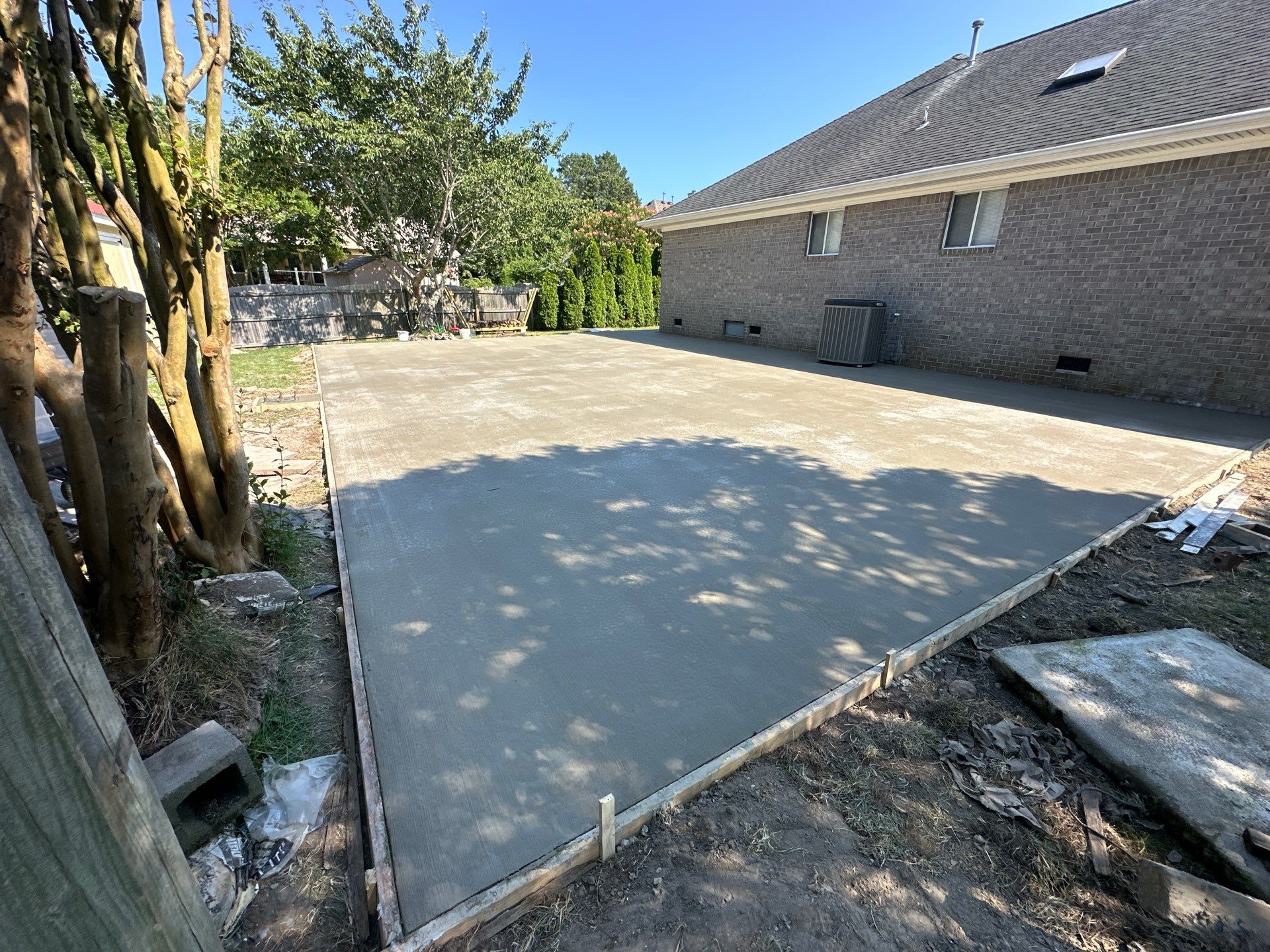 Project in Virginia Beach by Sam The Concrete Man Virginia Beach
