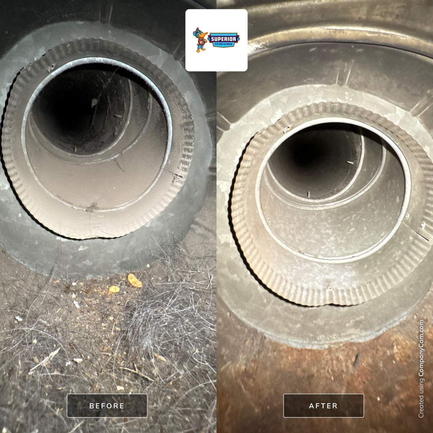Air Duct Cleaning With a Vacuum Truck in New Castle, PA by Superior Air Duct Cleaning